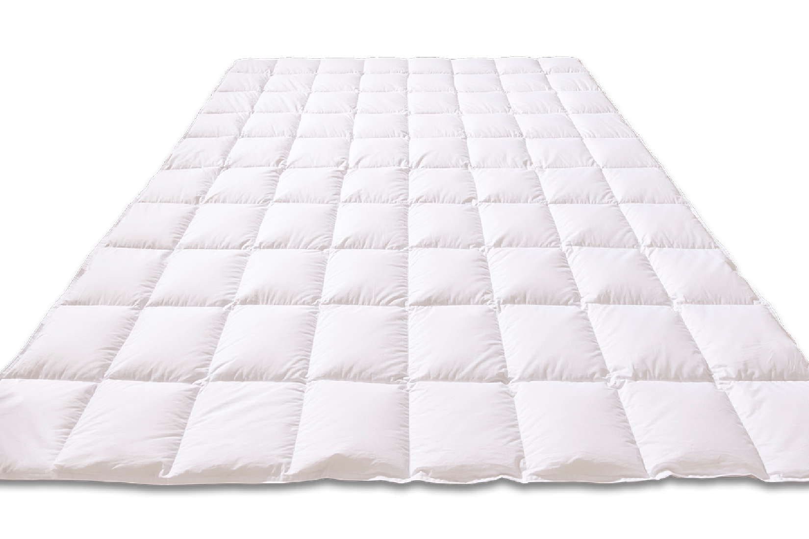 Sanders Kauffmann Gänsedaunenbettdecke Sleepwell Comfort, Füllung: 90% Gänsedaunen, 10% Gänsefedern, Sommer- und Winterdecke