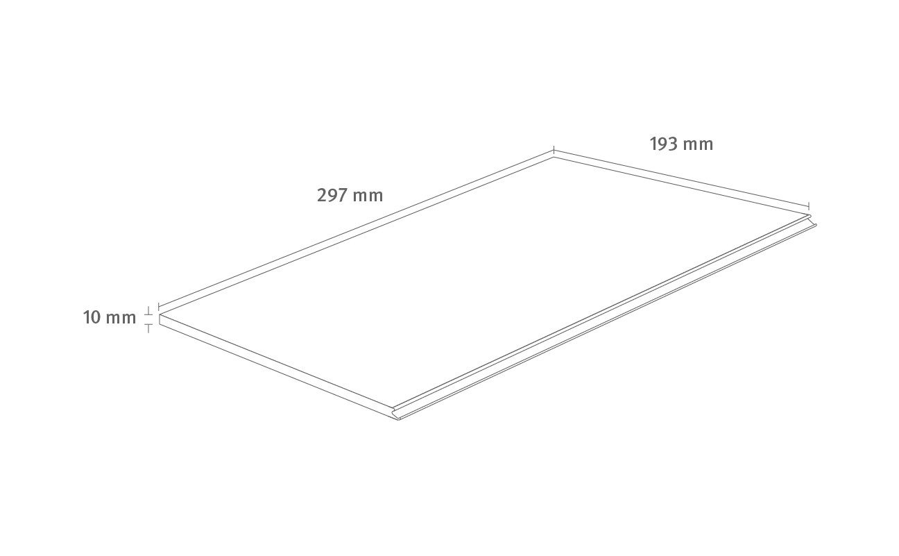 EGGER Laminat Muster NatureSense Aqua Laminat EL2081 Elva Eiche grau, 1 St., Handmuster