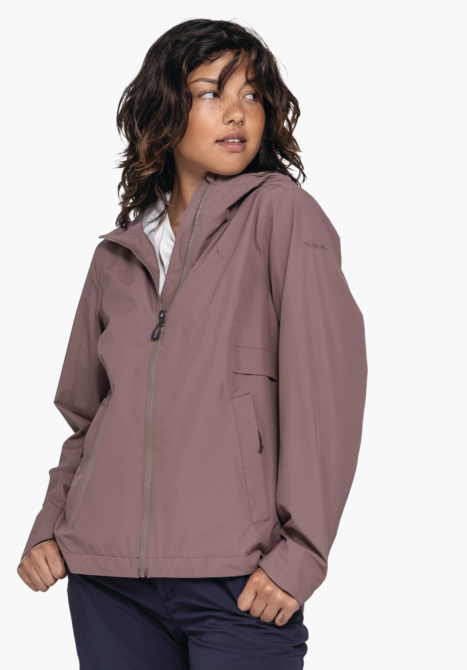 Schöffel Regenjacke Urban Jacket Style Bohorok WMS CS Funktionsjacke Wasserdichte Regenjacke für jeden Tag