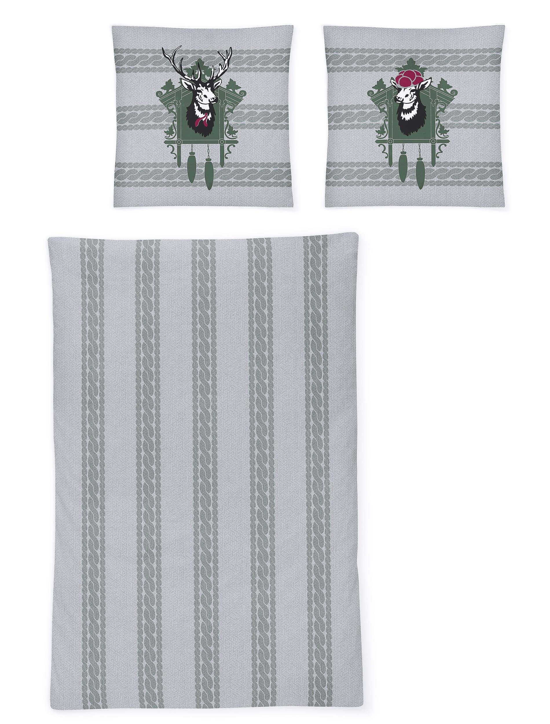 Irisette Bettwäsche Panda 8490, Feinbiber, 2 günstig online kaufen