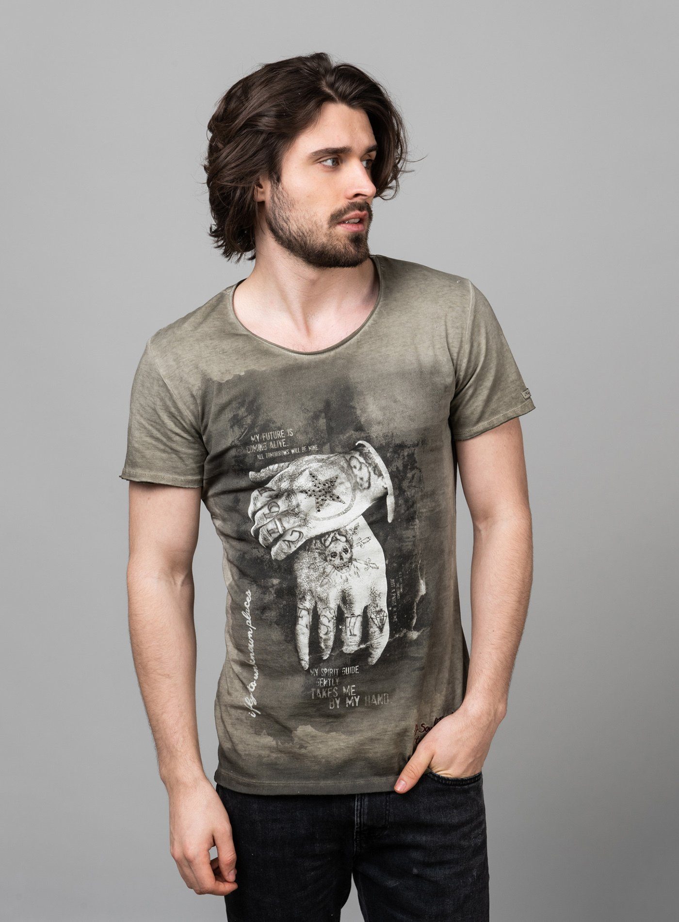 Key Largo T-Shirt MT ALIVE round (1er)