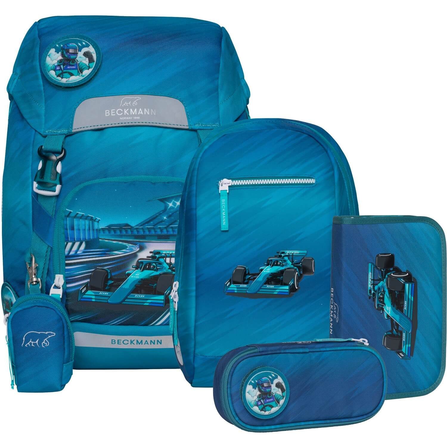 Schulranzen Classic 22L - 6-Tlg. Set Racing