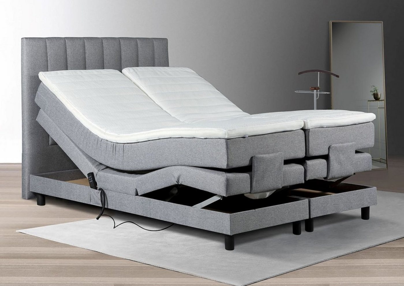Tesla Dreams Boxspringbett Elektrisch verstellbare Emotion, Taschenfederker günstig online kaufen
