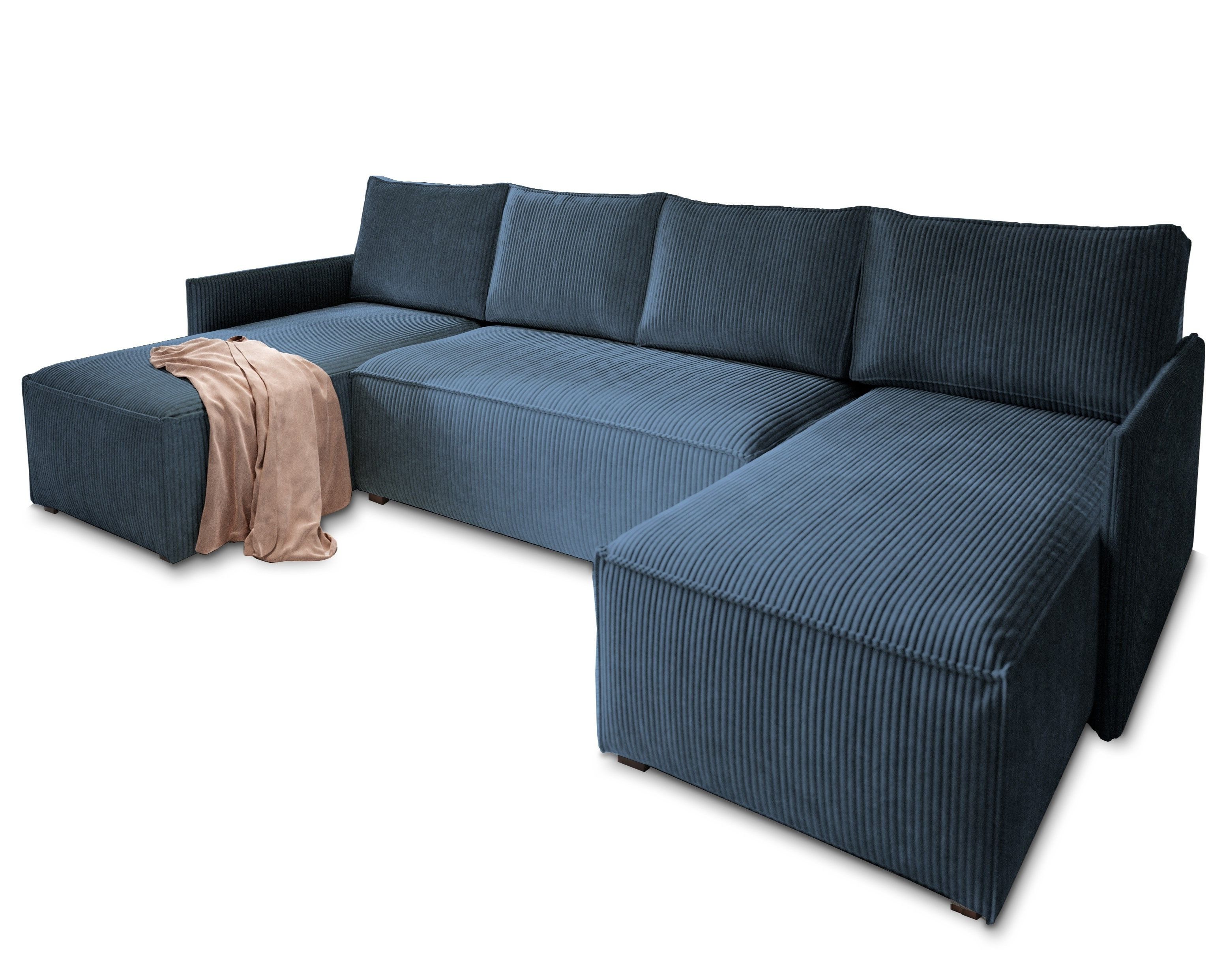 Masseno Ecksofa TRES mit Schlaffunktion U-Form, günstig online kaufen