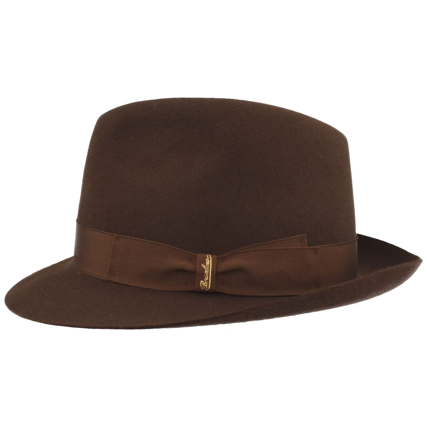 Borsalino Filzhut aus Haarfilz Marengo aus Haarfilz mit Ripsband