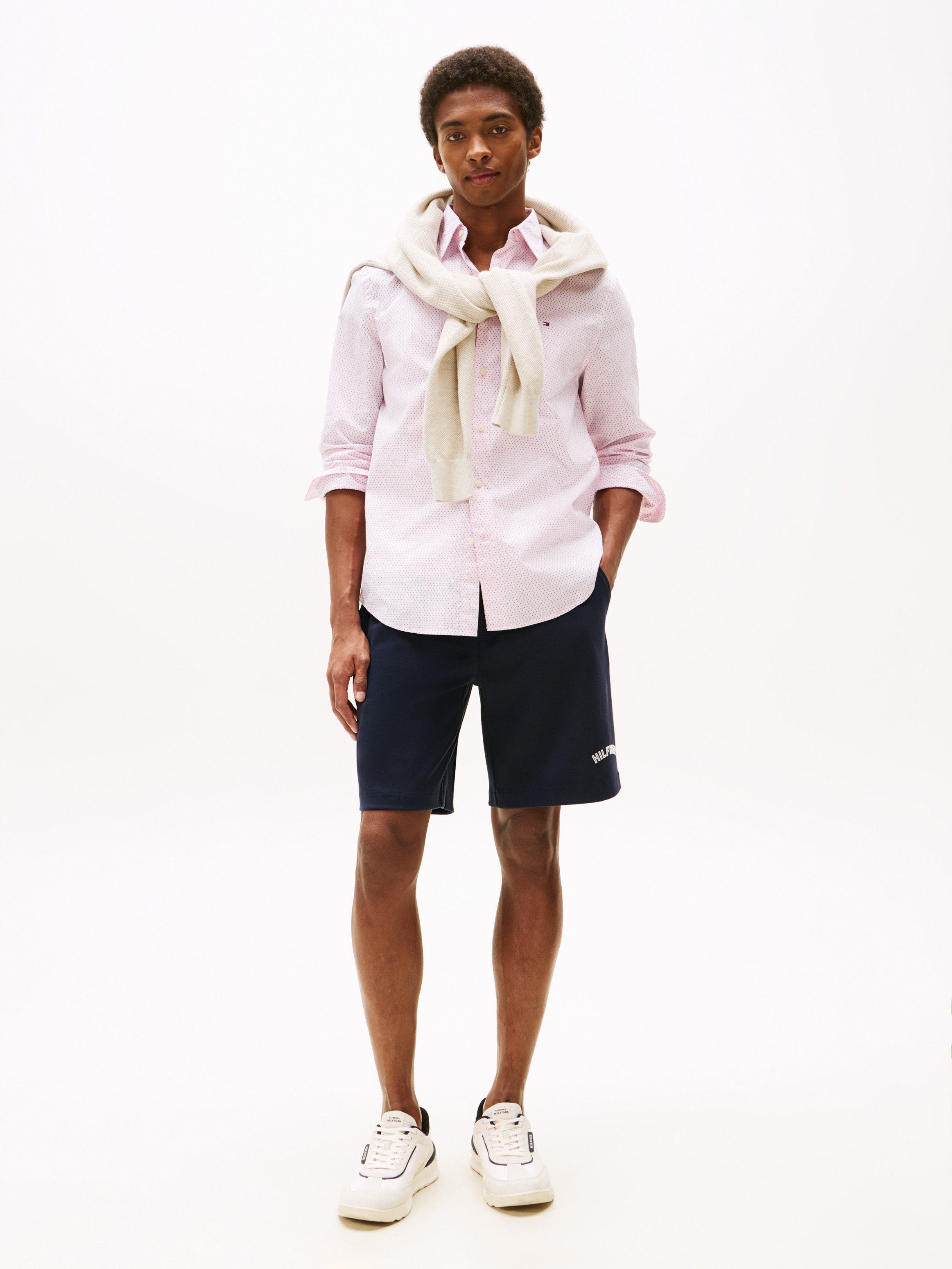 Tommy Hilfiger Langarmhemd FLEX POPLIN MINI PRINT RF SHIRT regular fit, Ken günstig online kaufen