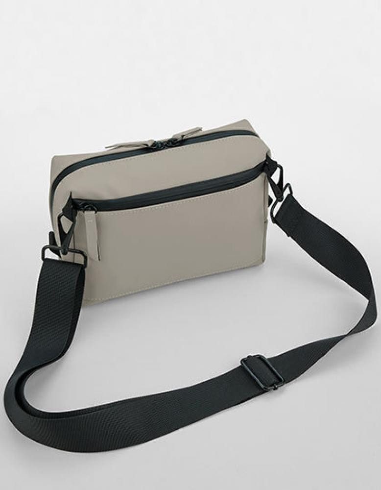 BagBase Umhängetasche Matte PU Cross Body Bag Umhängetasche