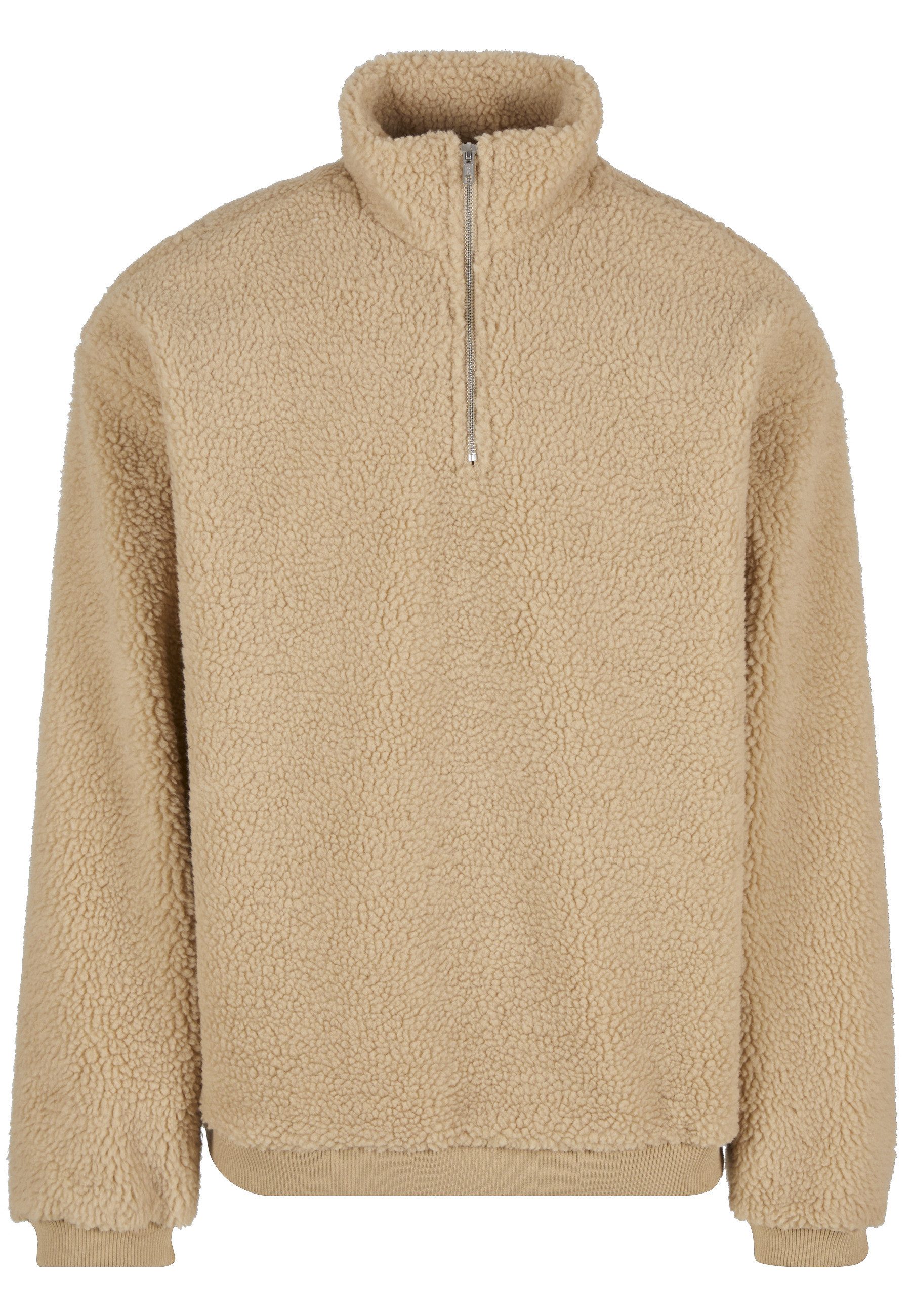 URBAN CLASSICS Kapuzensweatshirt Urban Classics Oversized Teddy Troyer (1-tlg)