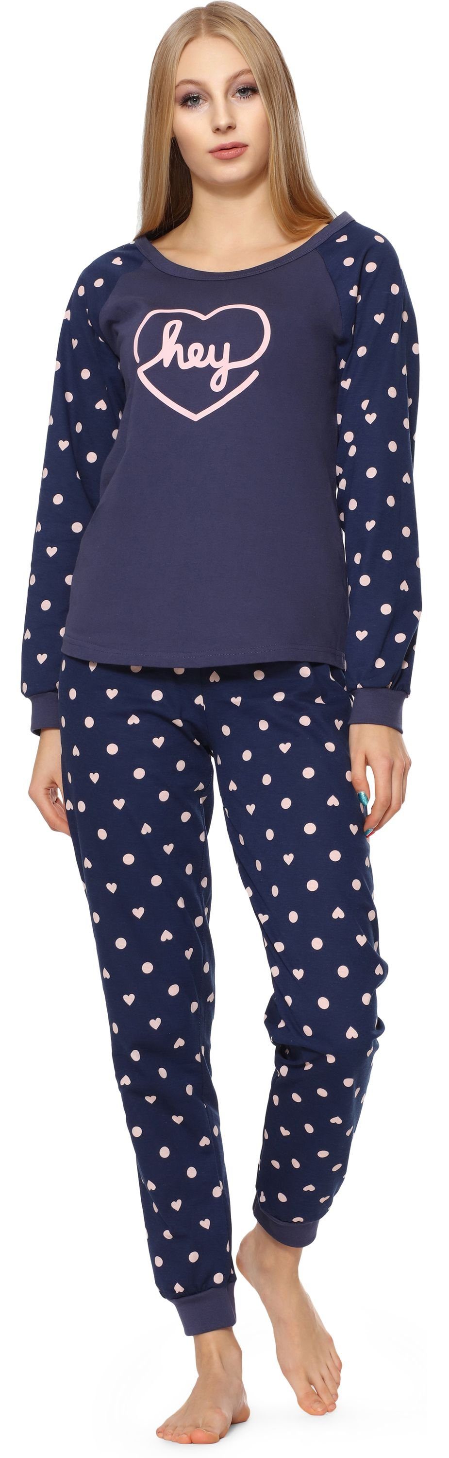 Merry Style Schlafanzug Damen Schlafanzug MSTR2438