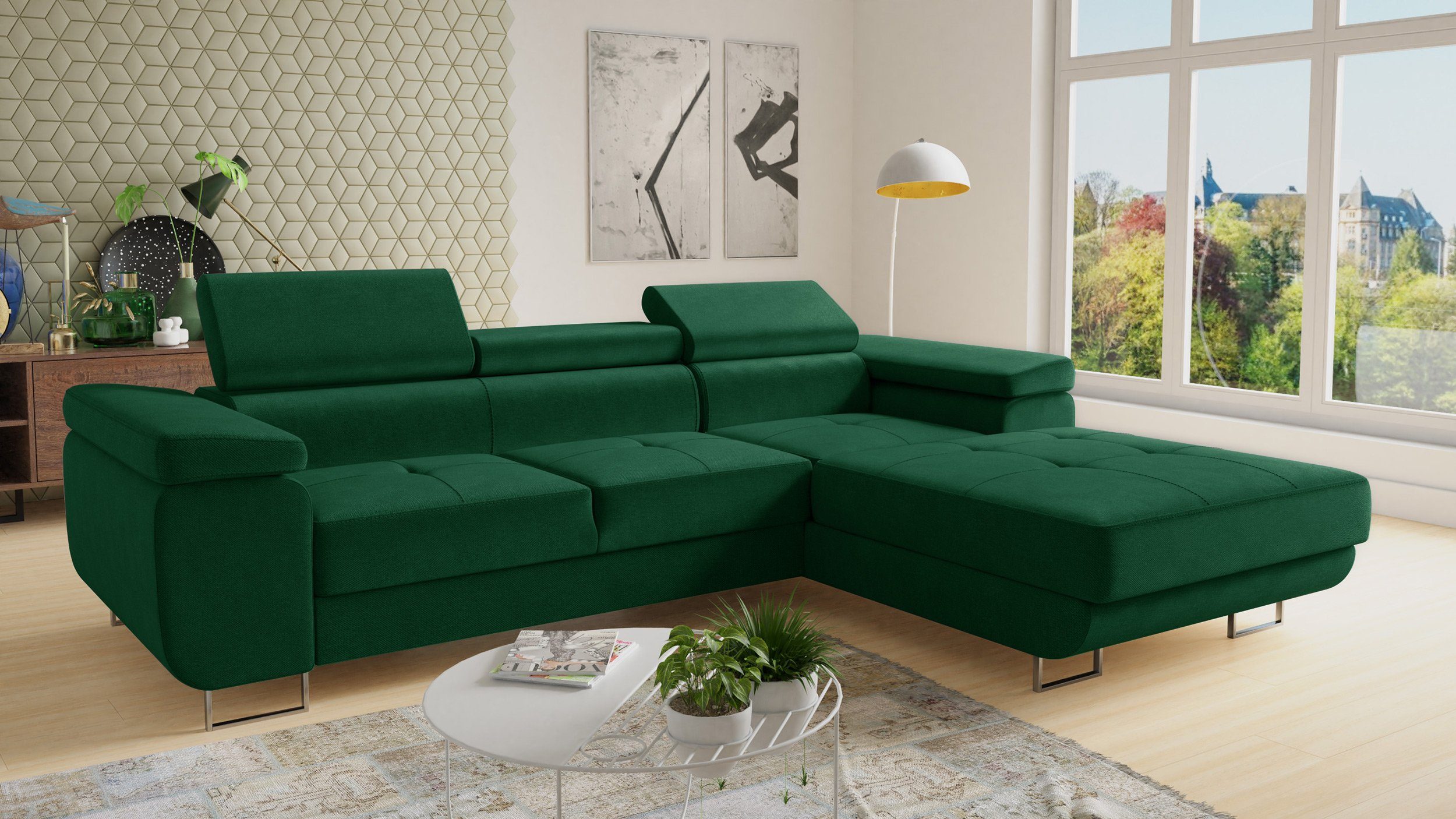 Sofnet Ecksofa Divo, mit Schlaffunktion und günstig online kaufen