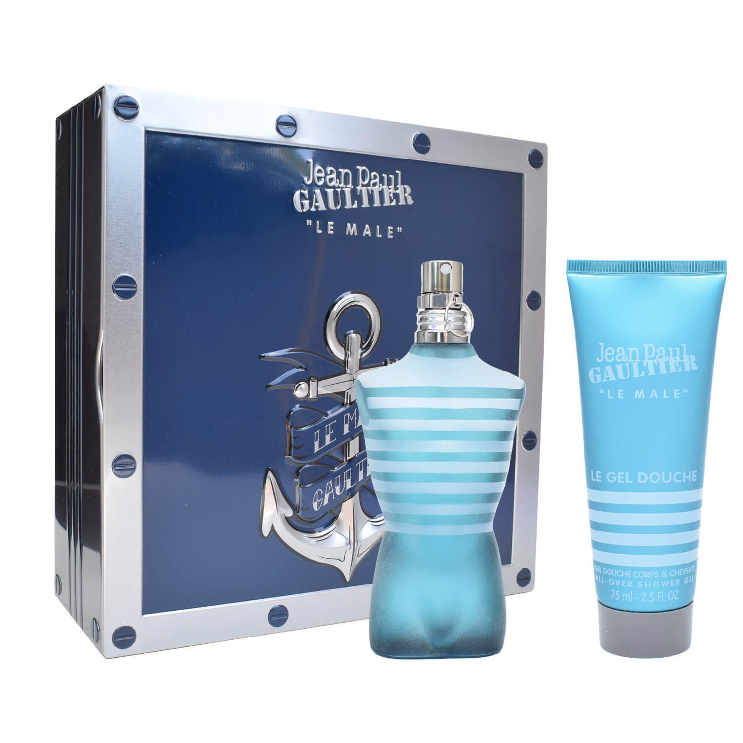 JEAN PAUL GAULTIER Duft-Set de Showergel Toilette + 75 ml ml Eau Geschenk Male Le 75