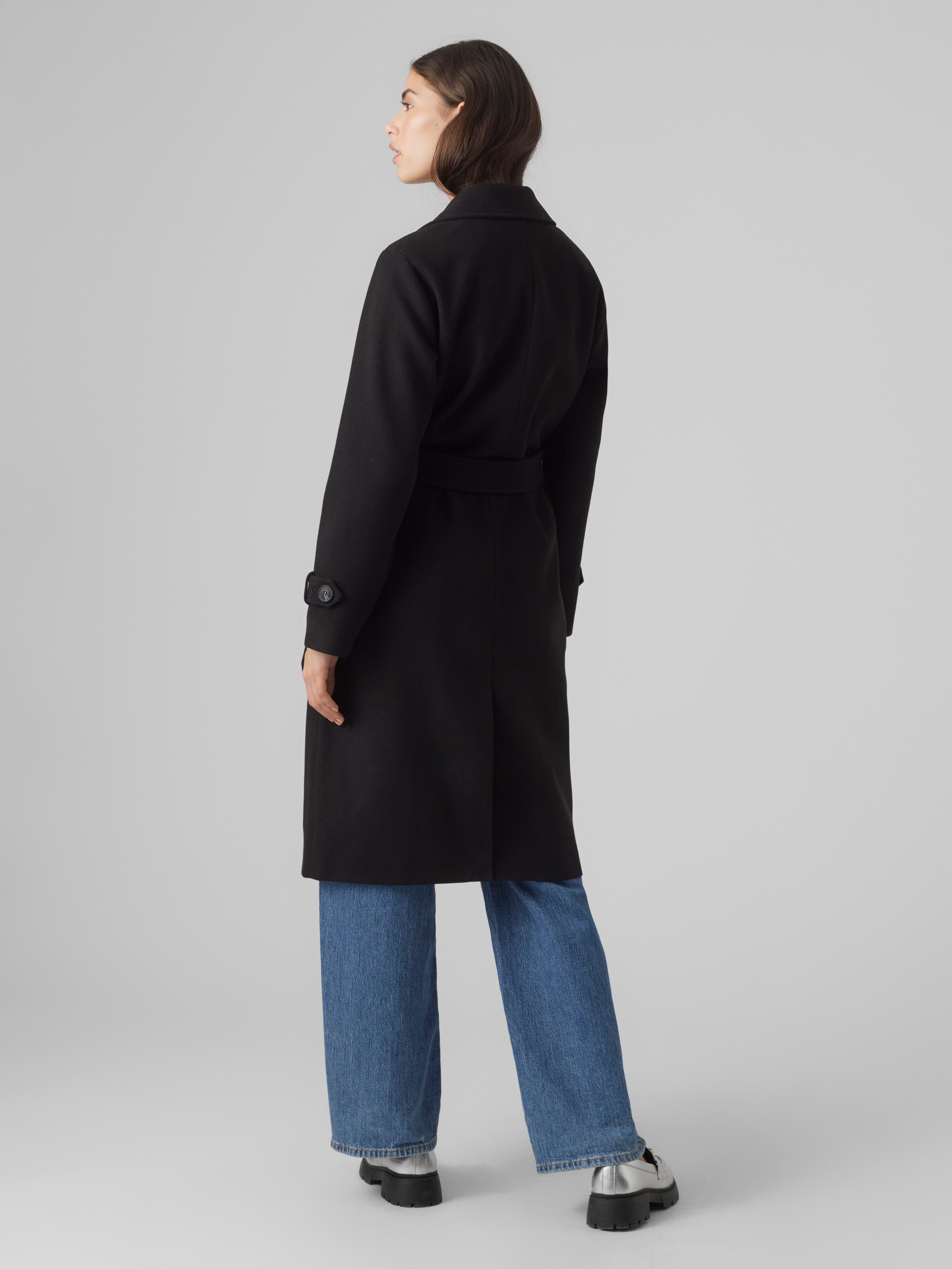Vero Moda Trenchcoat VMFORTUNEVEGA LONG TRENCHCOAT günstig online kaufen
