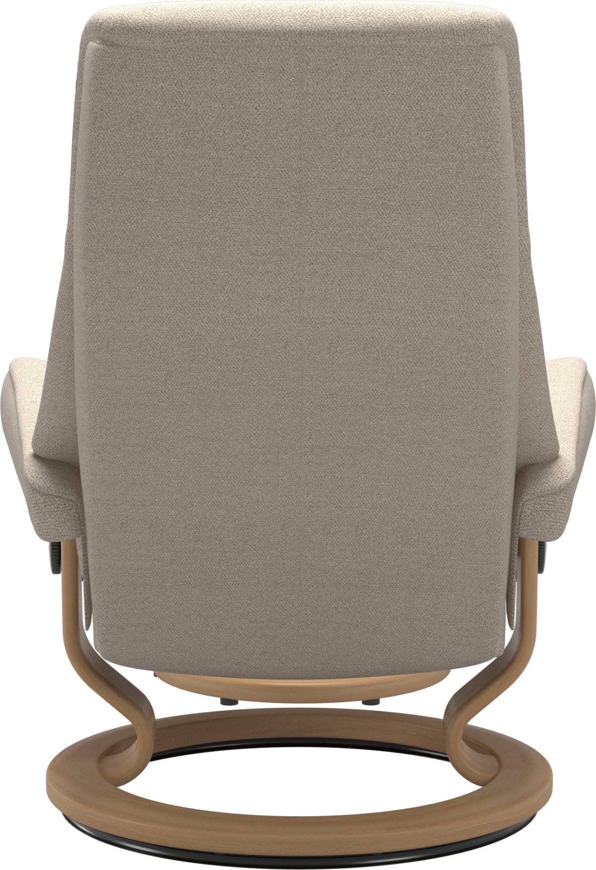 Stressless® Relaxsessel Größe Hocker), Classic mit Base, mit View (Set, S,Gestell Eiche Relaxsessel