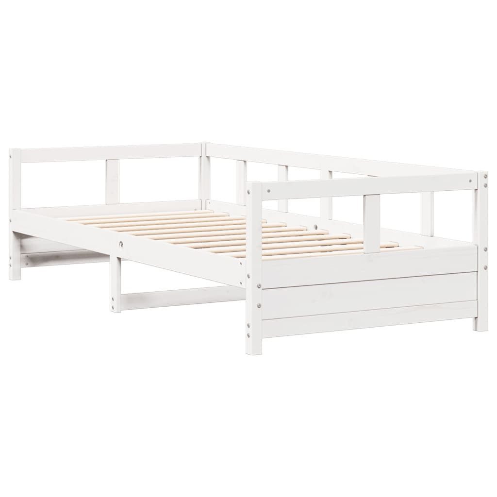 vidaXL Bett Tagesbett ohne Matratze Weiß günstig online kaufen