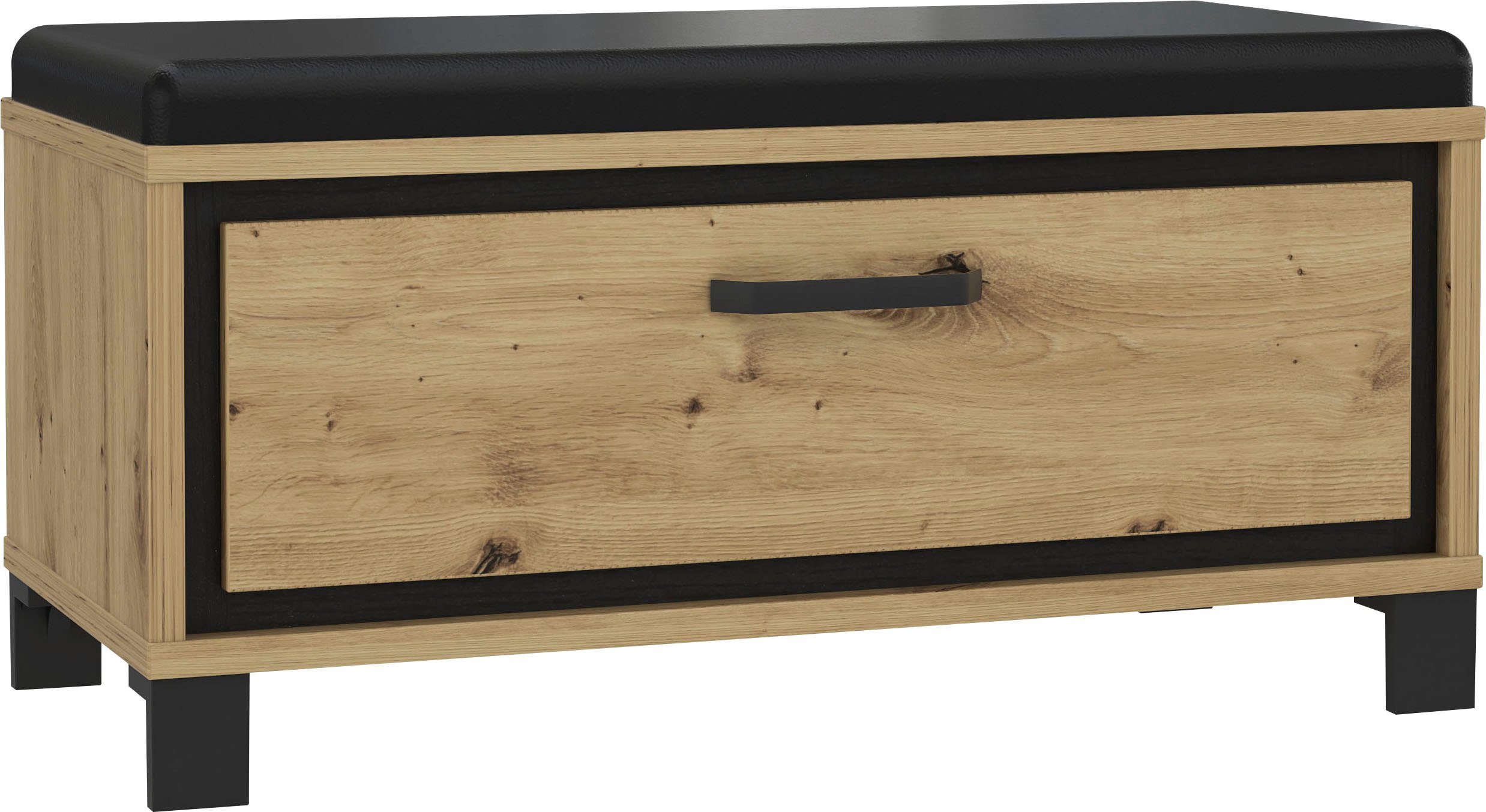 FORTE Sitzbank Trondheim, Breite ca. 90 cm, inkl. Sitzauflage