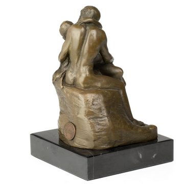 Moritz Skulptur Bronzefigur Kuss von Rodin, Figuren Statue Skulpturen Antik-Stil