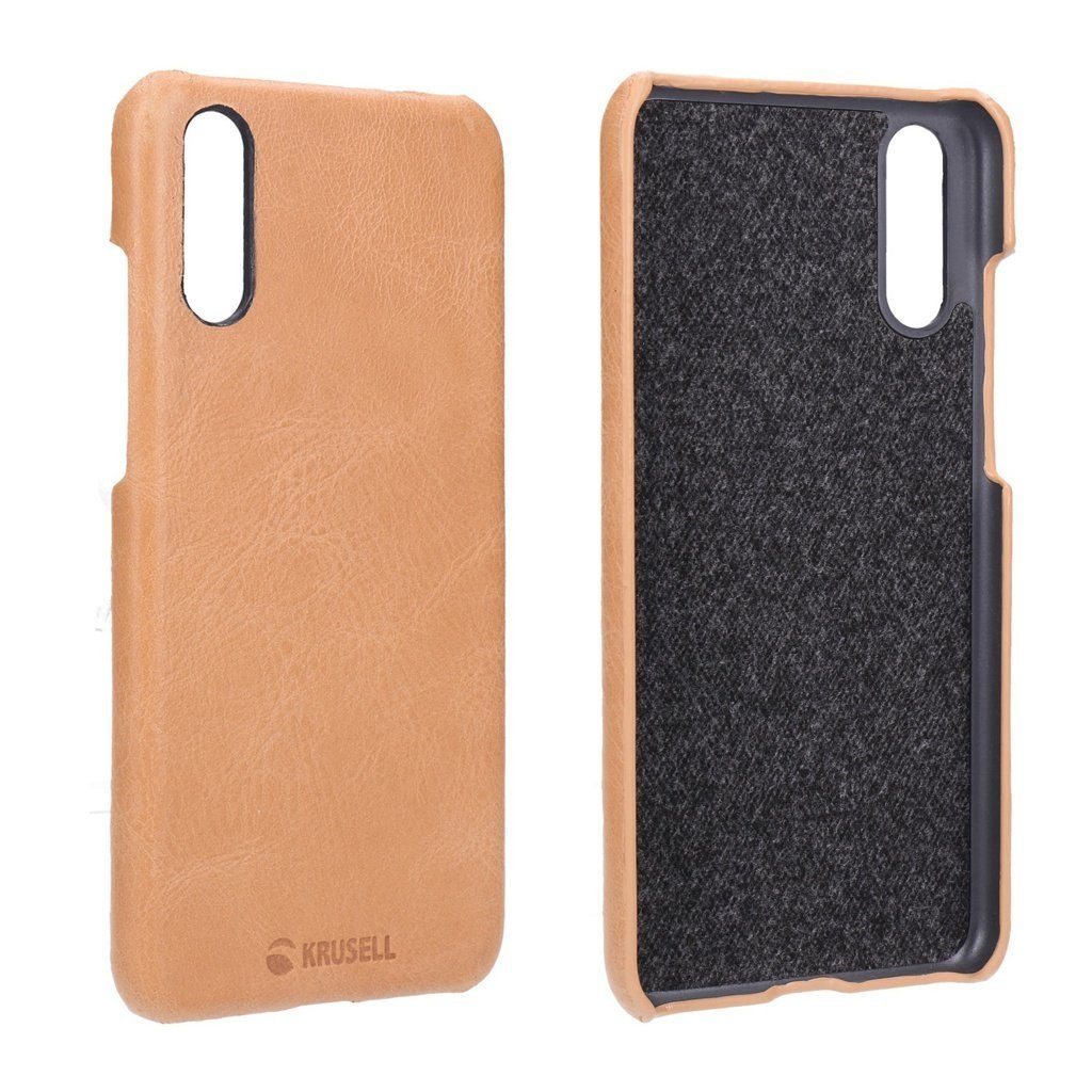 Handyhülle Krusell Sunne Backcover für Huawei P20 in Beige