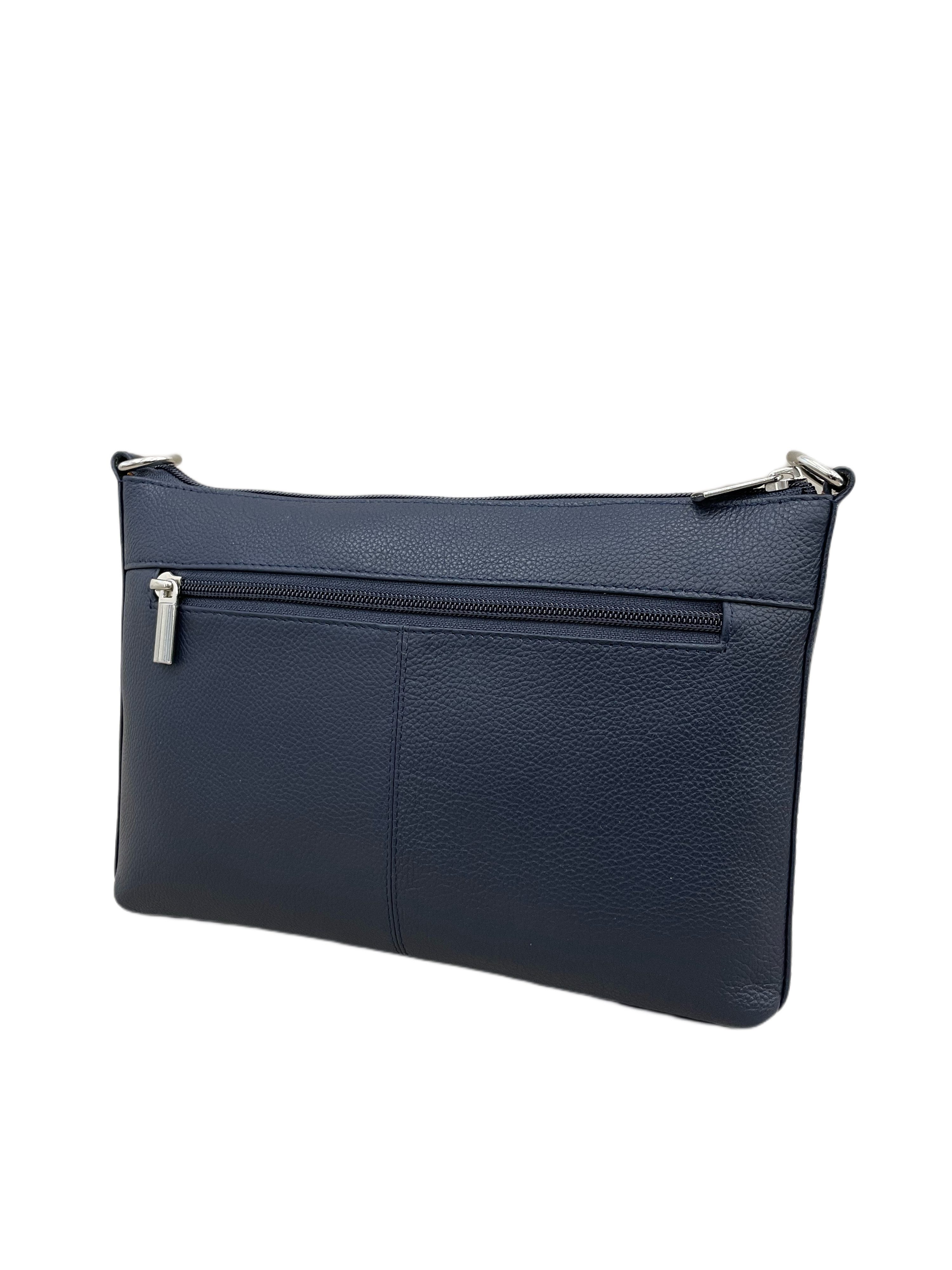 Cinino Handtasche C7023, Ledertasche Umhängetasche