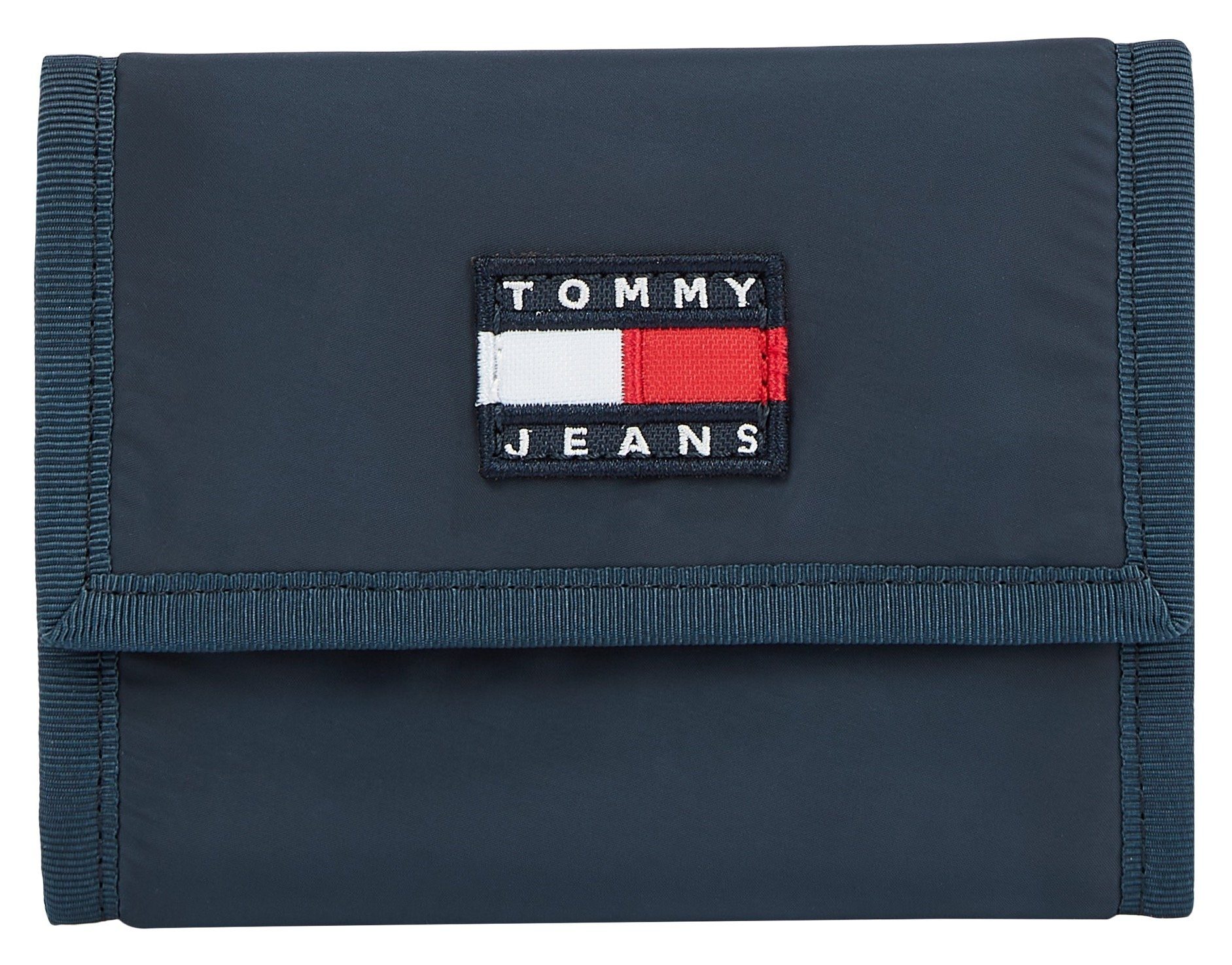 TRIFOLD, in Geldbörse TJM HERITAGE praktischem navy Tommy Design Jeans