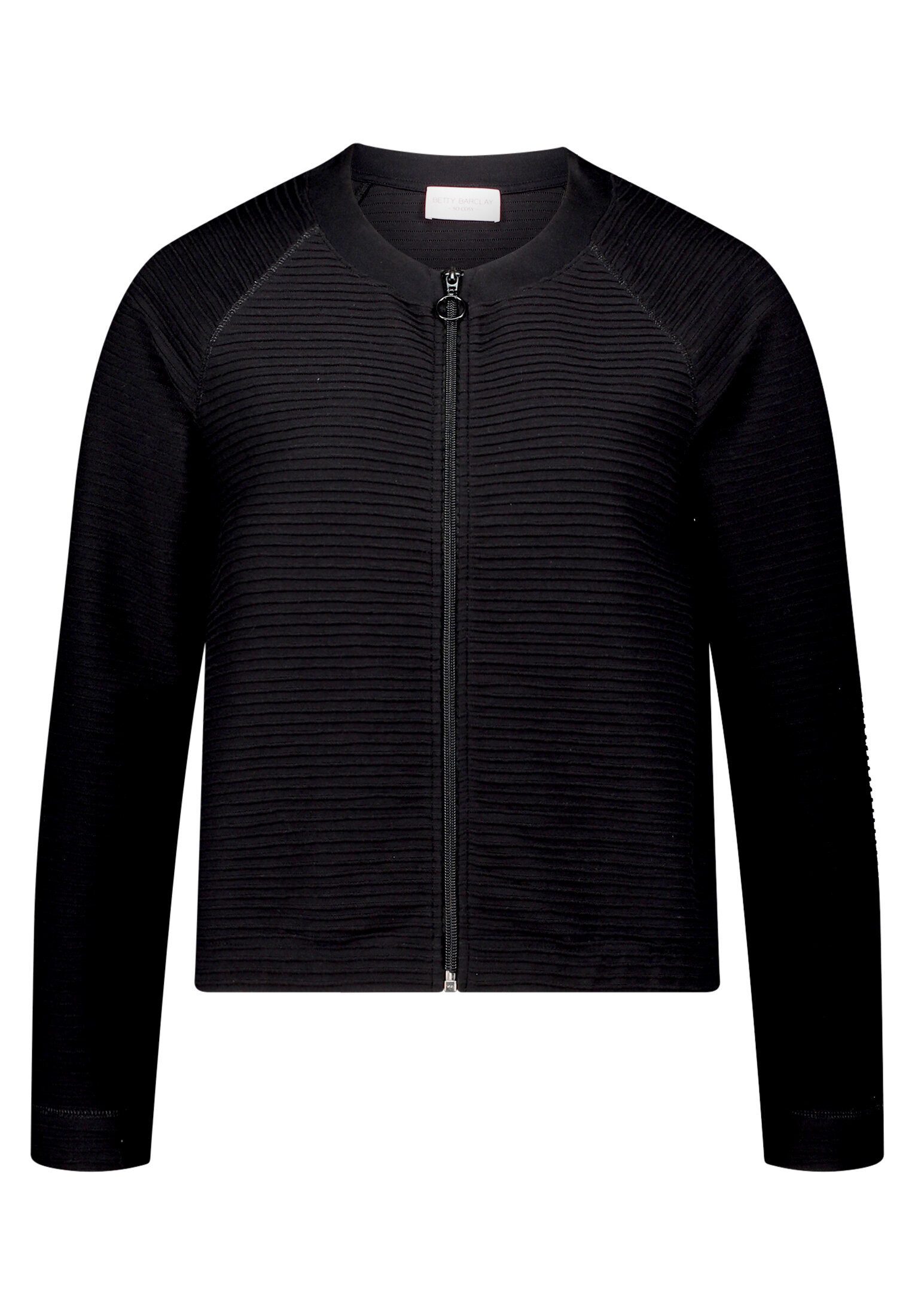 Betty Barclay Sweatjacke Damen mit Rippenstruktur