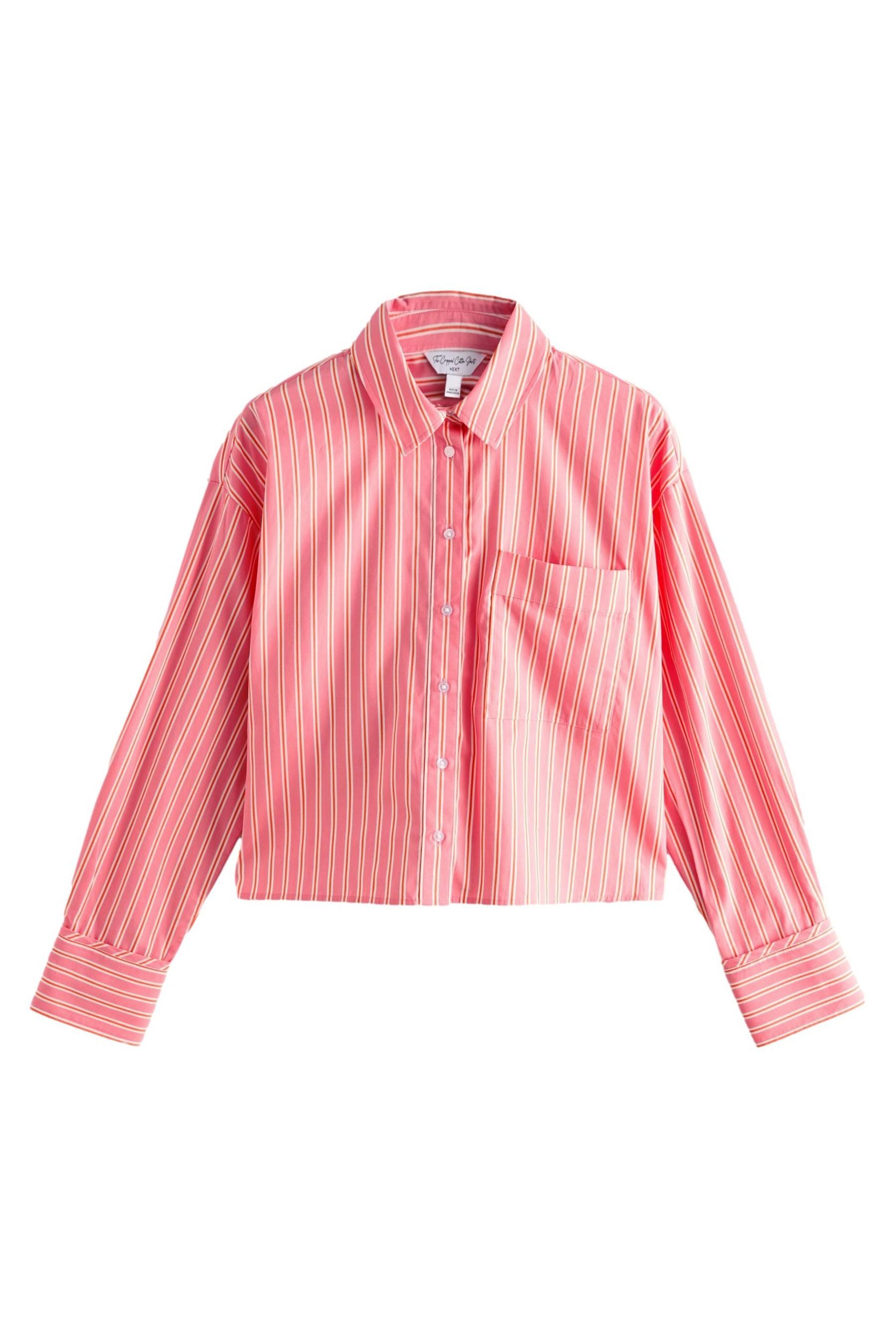 Next Langarmhemd Verkürztes Oversized Fit Langarmshirt günstig online kaufen