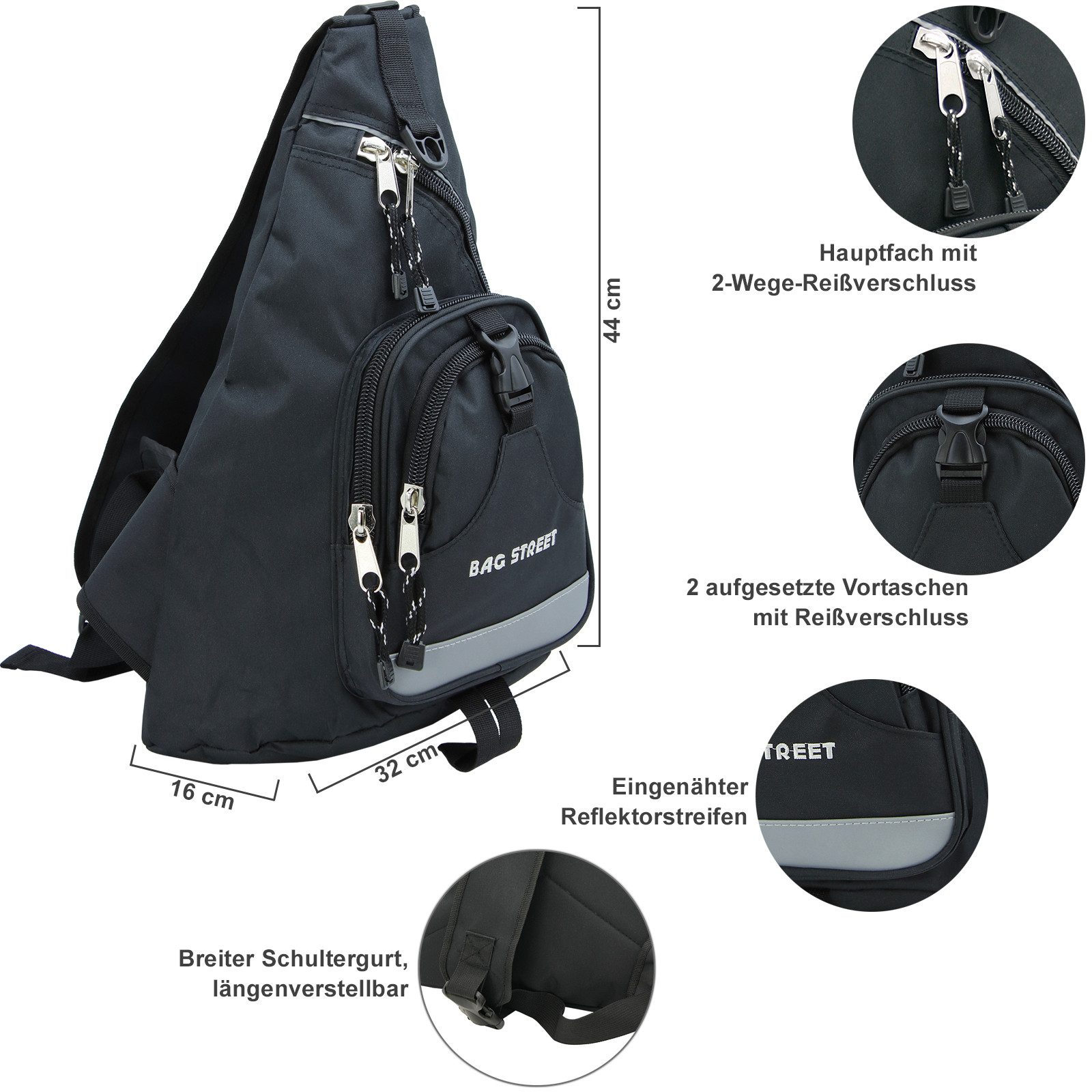 BAG STREET INTERNATIONAL Cityrucksack Sling Bag günstig online kaufen
