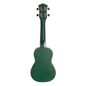 Cascha Ukulele Linde Grün, Set, mit Tasche und 3 Plektren