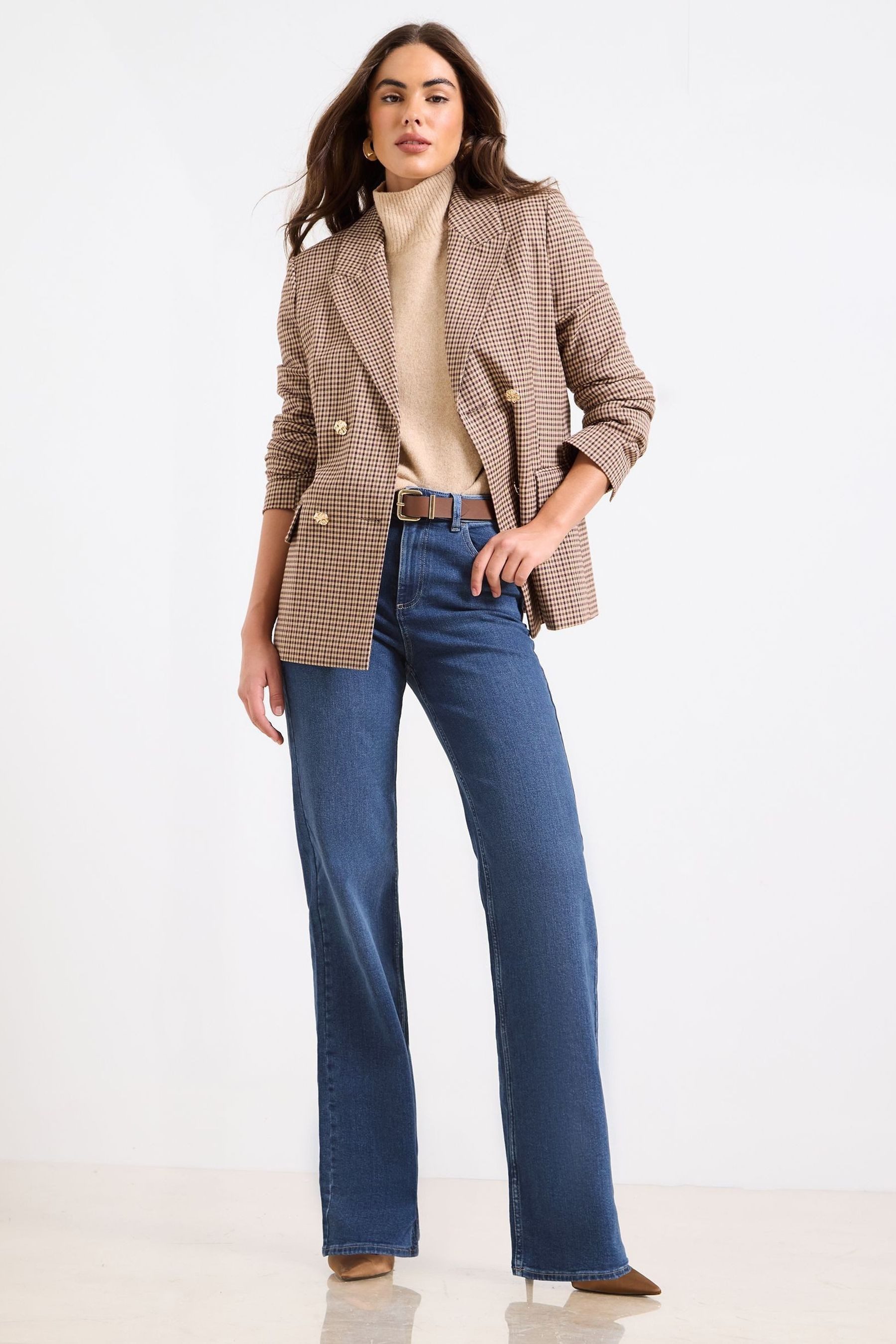 LIPSY Weite Jeans Lipsy Jeans mit weitem Bein, Regular (1-tlg)