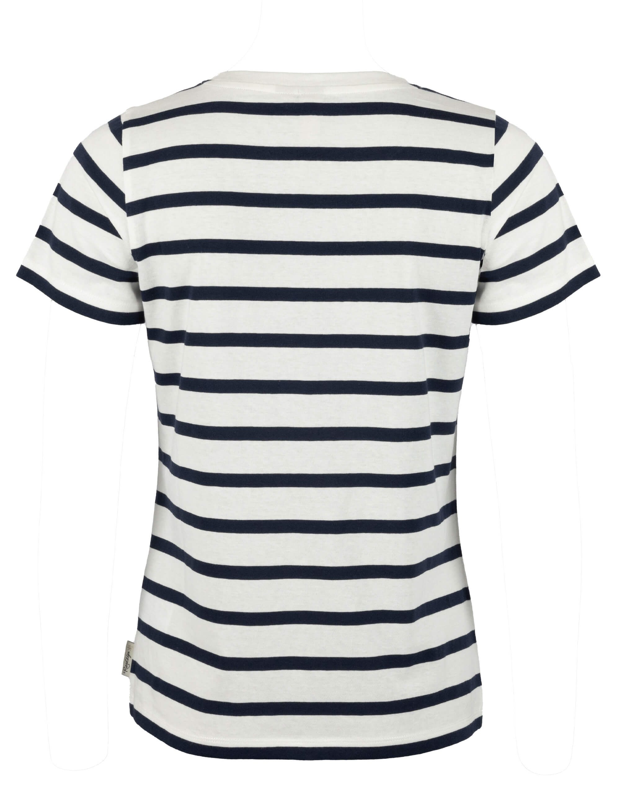 ROADSIGN australia T-Shirt Heart Stripes (1, 1-tlg., 1) Streifenshirt aus Baumwolle im zeitlosen Design vielseitig tragbar