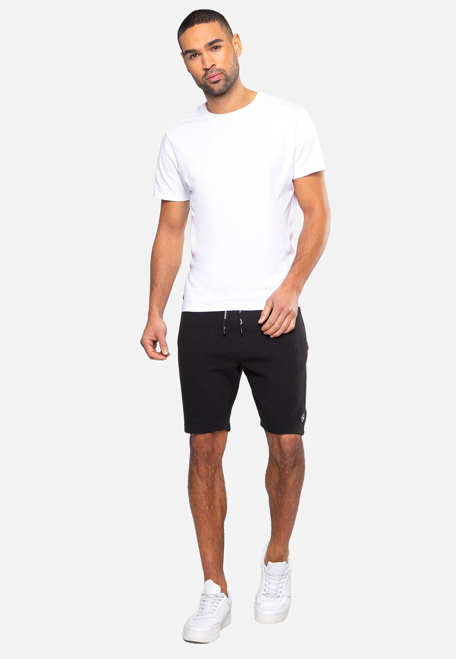 Threadbare man Black Sweatshorts