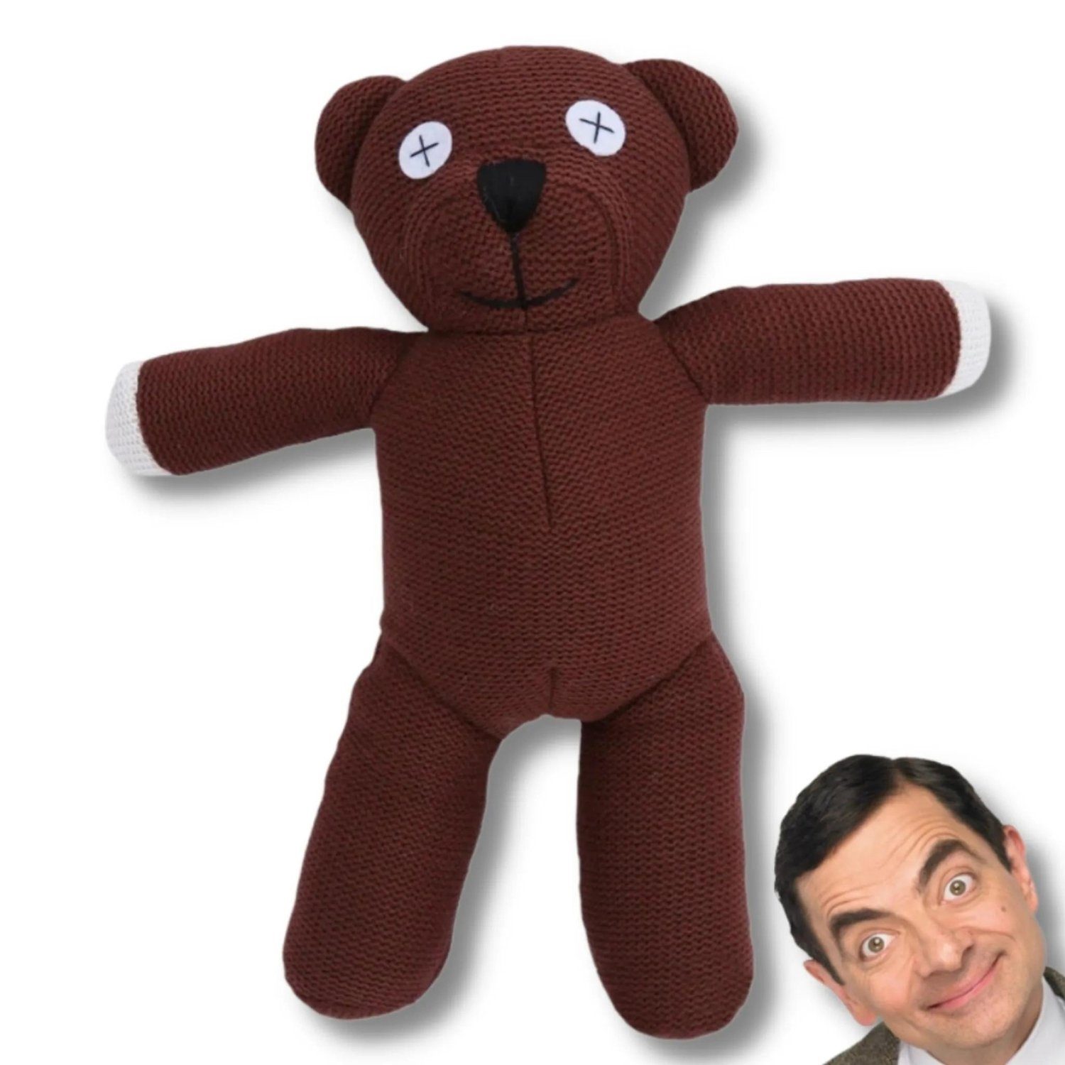 Mr Bean Plüschfigur Teddybär Teddy Stofftier günstig online kaufen
