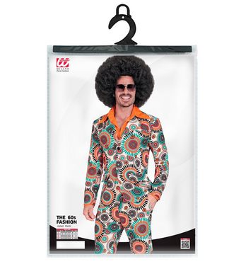 Widmann S.r.l. Kostüm Hippie Anzug 'Vintage' für Herren, Mehrfarbig