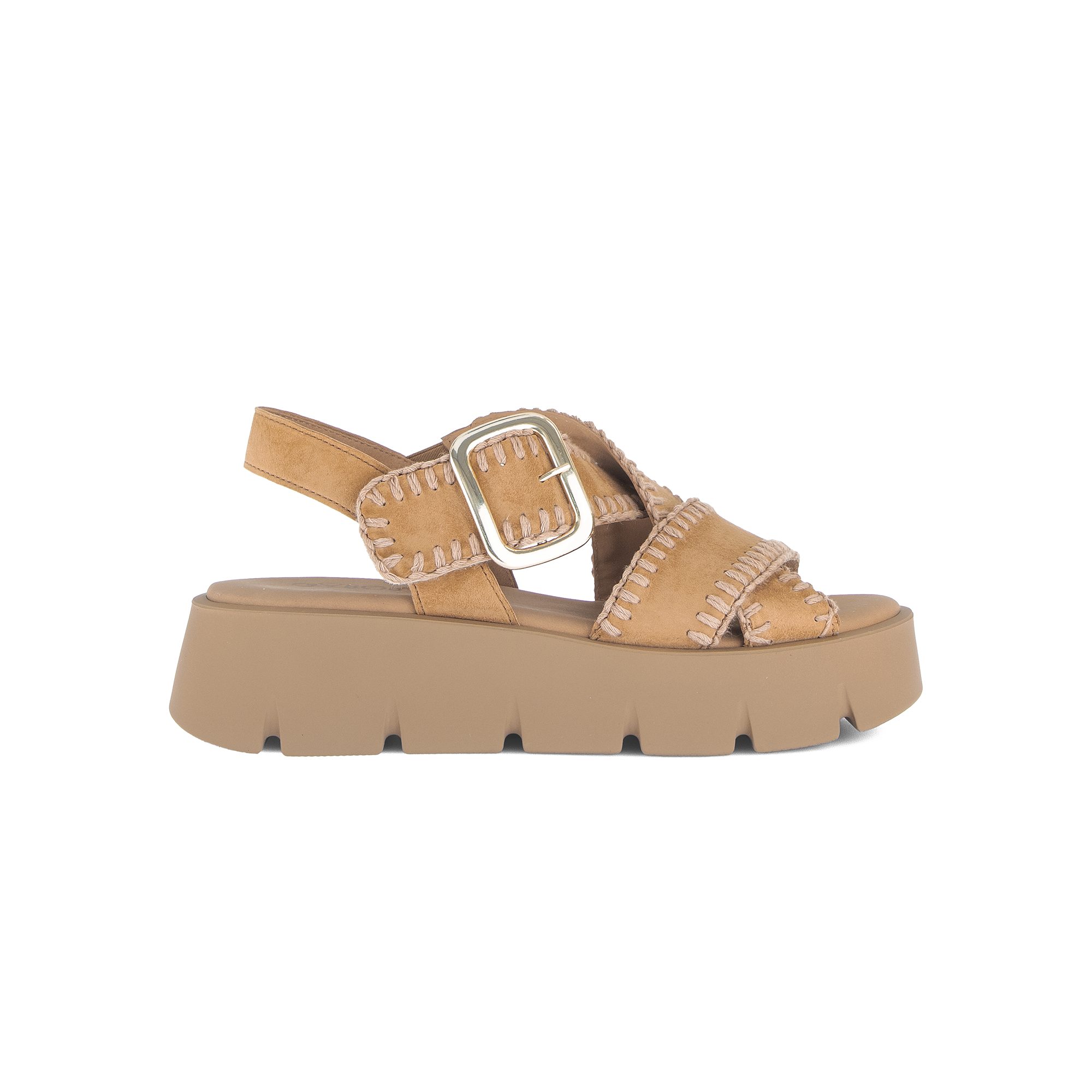 Gabor Gabor 4.751.14_8, Sandaletten, Beige, Damen Sandalette