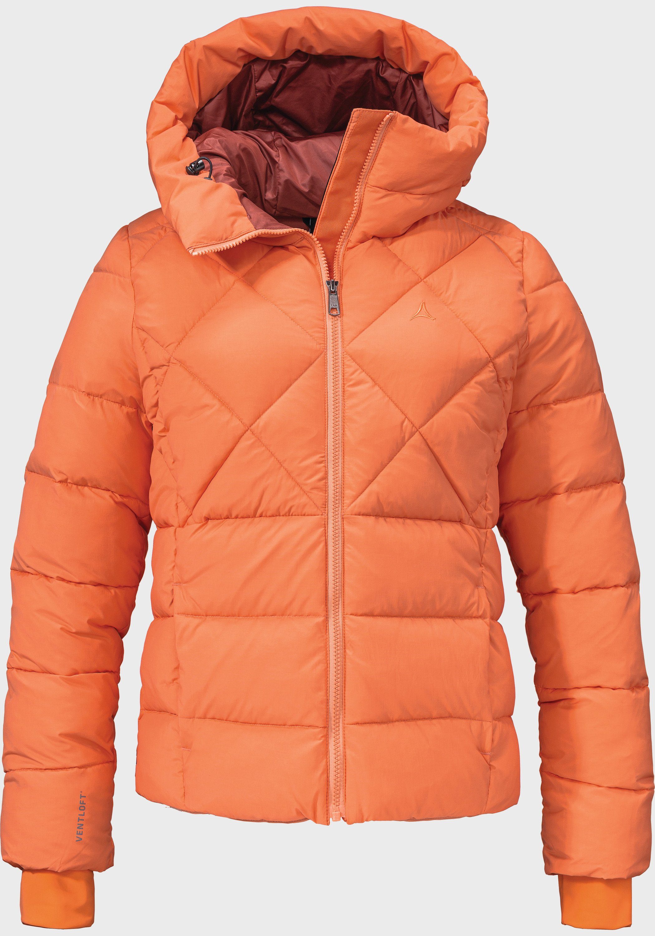 Ins orange Jacket Outdoorjacke Schöffel L Boston