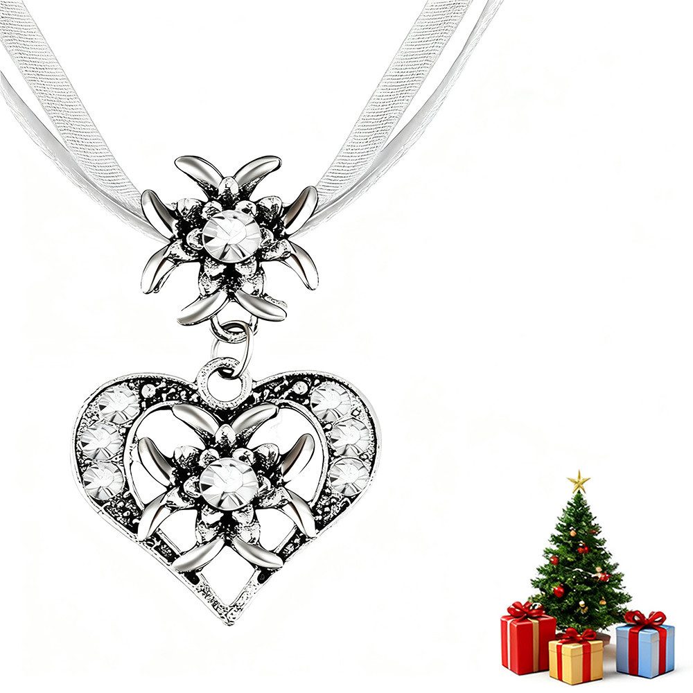 CLTYQ Schmuckset Schmuckset für Damen,Kette und Ohrringe Set,Kostümzubehör, Geschenk für Damen,ideal zu Weihnachten & Valentinstag