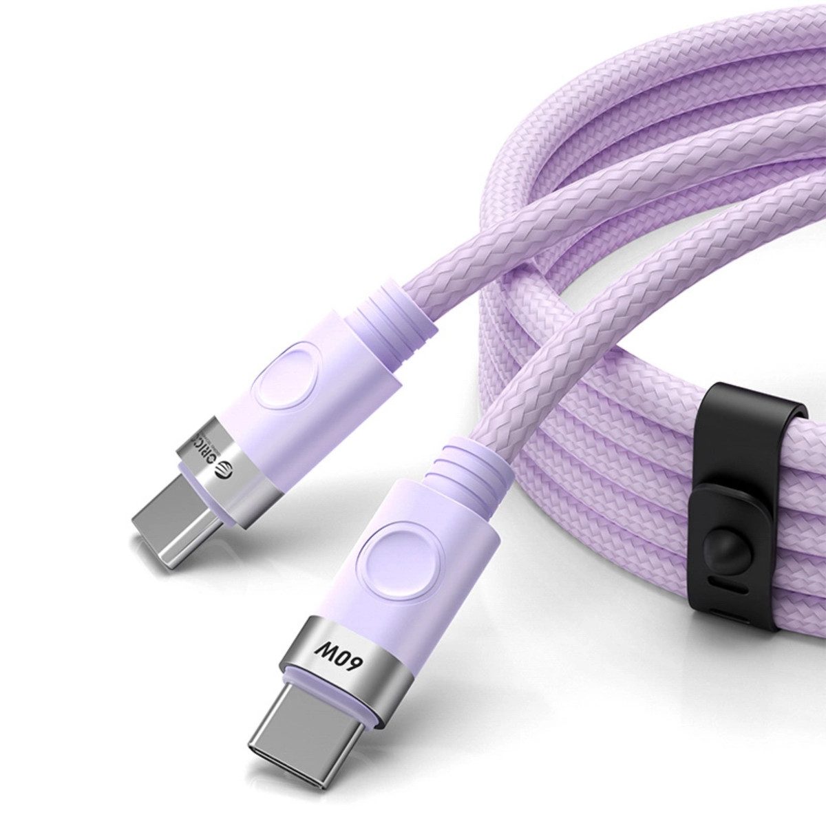 ORICO CDX USB-Kabel, USB-C, USB-C (100 cm), Power Delivery 60 W oder 100 W, USB-C auf USB-C, geflochtenes Nylon