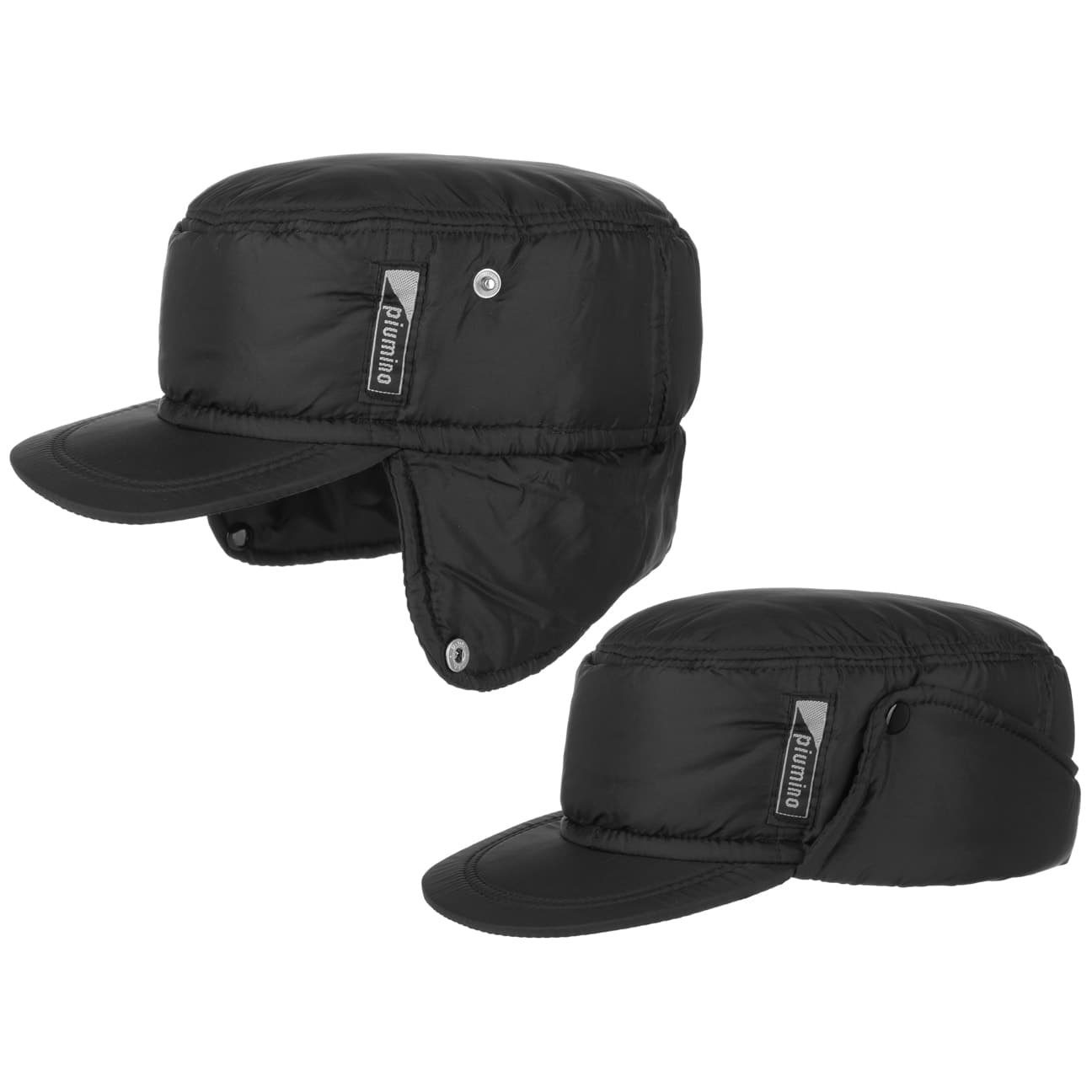 Lipodo Army Cap (1-St) Cap mit Schirm schwarz