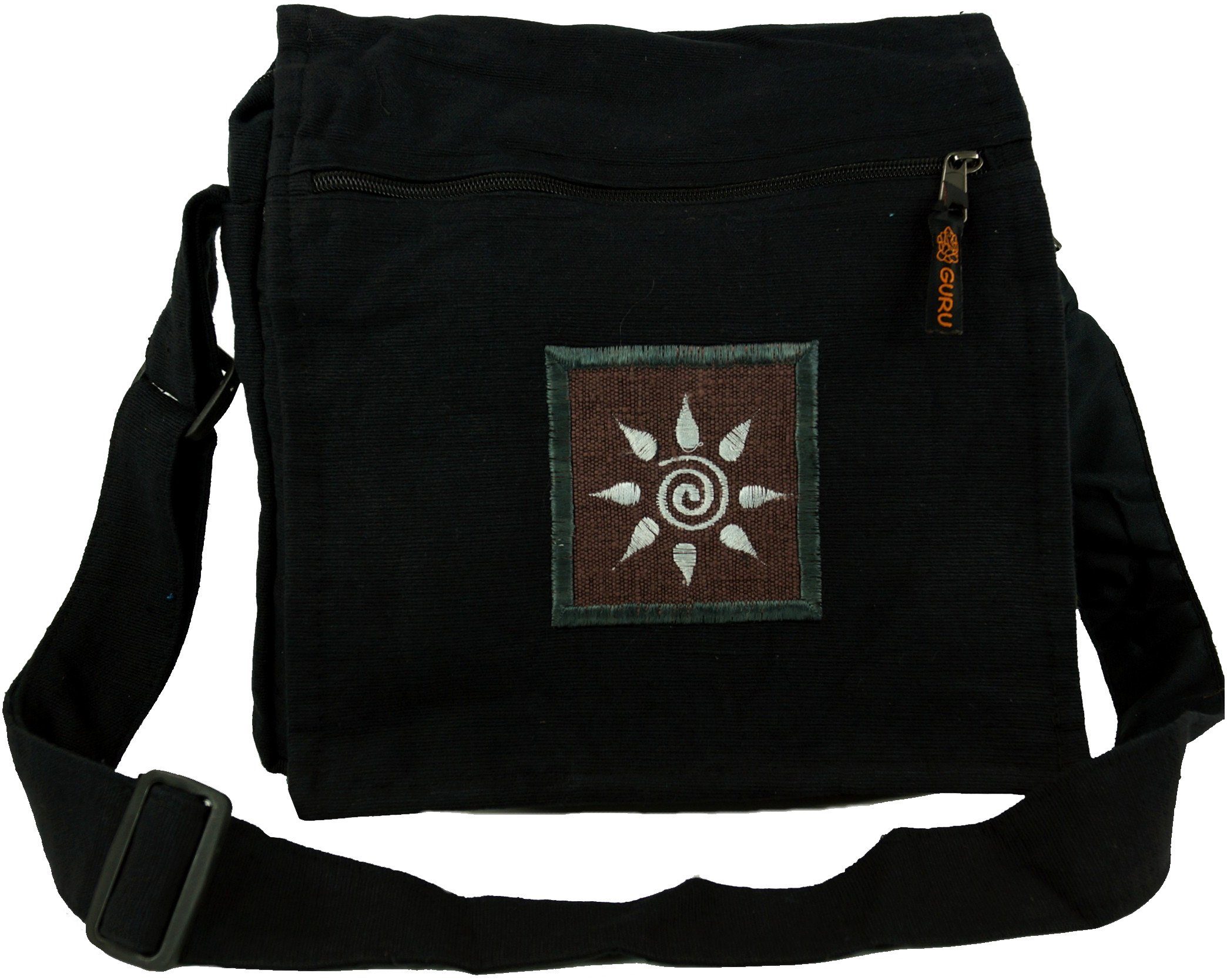 Guru-Shop Schultertasche Bestickte Schultertasche, Hippie Tasche, Goa..