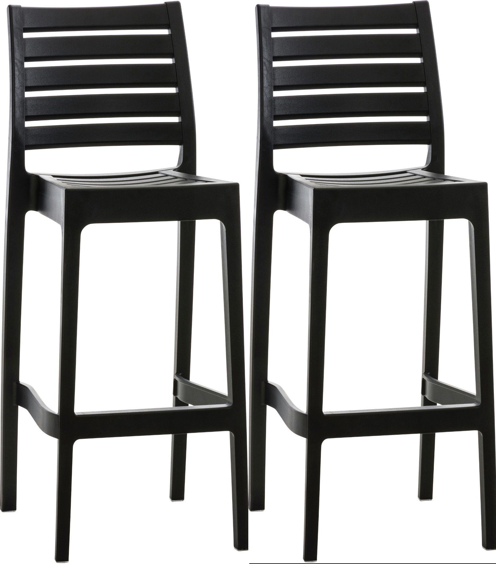 CLP Barhocker »Outdoor BarHocker Ares« (Set, 2er), Garten Barstuhl aus