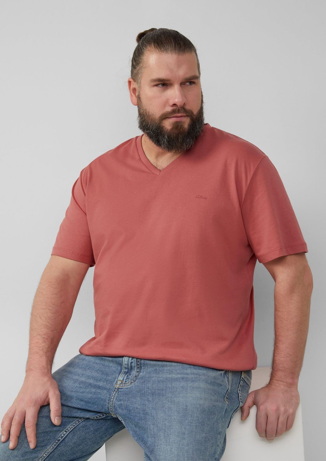 s.Oliver T-Shirt Basic (Sparpack, 2-tlg., 2er-Pack) günstig online kaufen