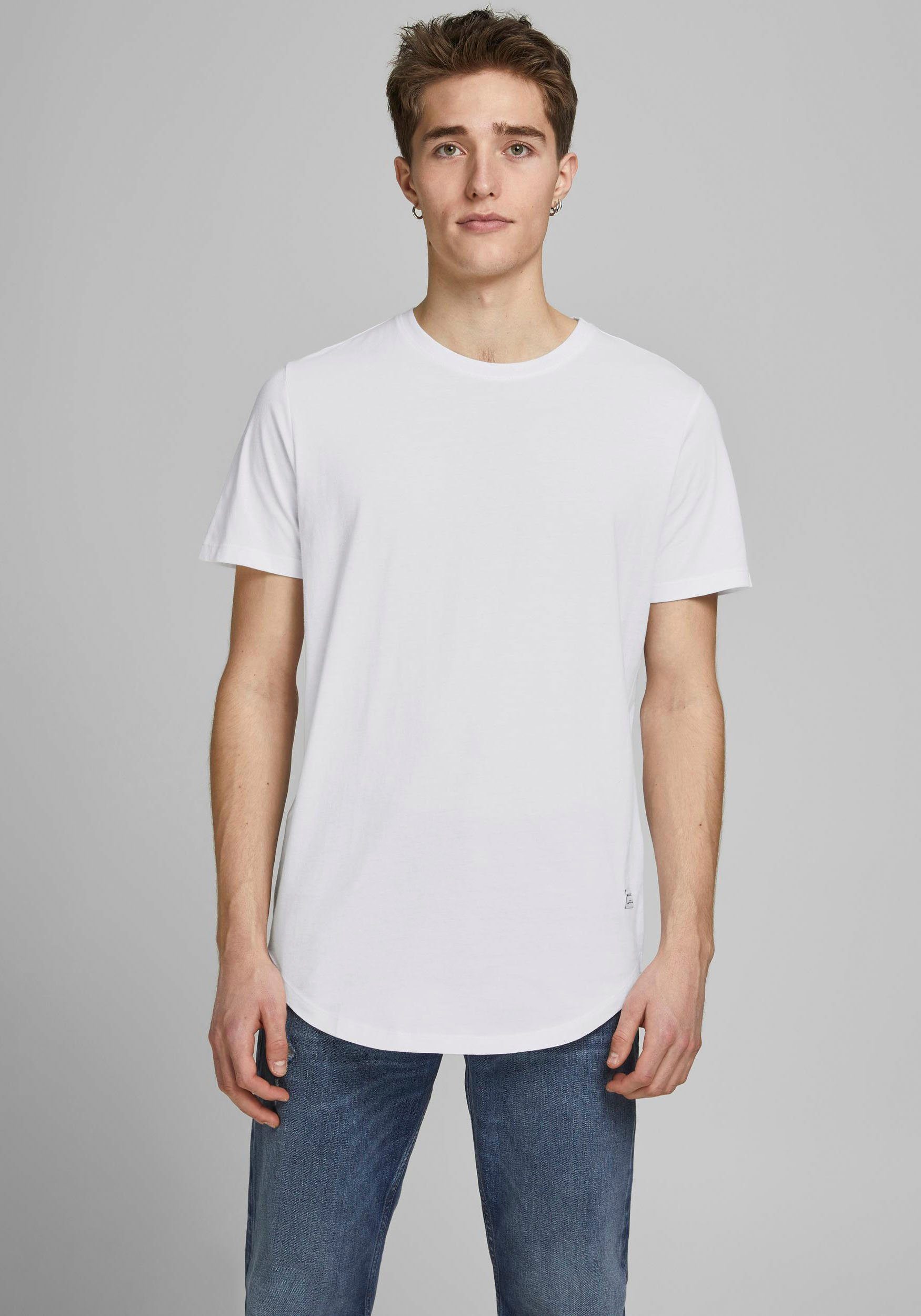 Jack & Jones T-Shirt NOA TEE weiß