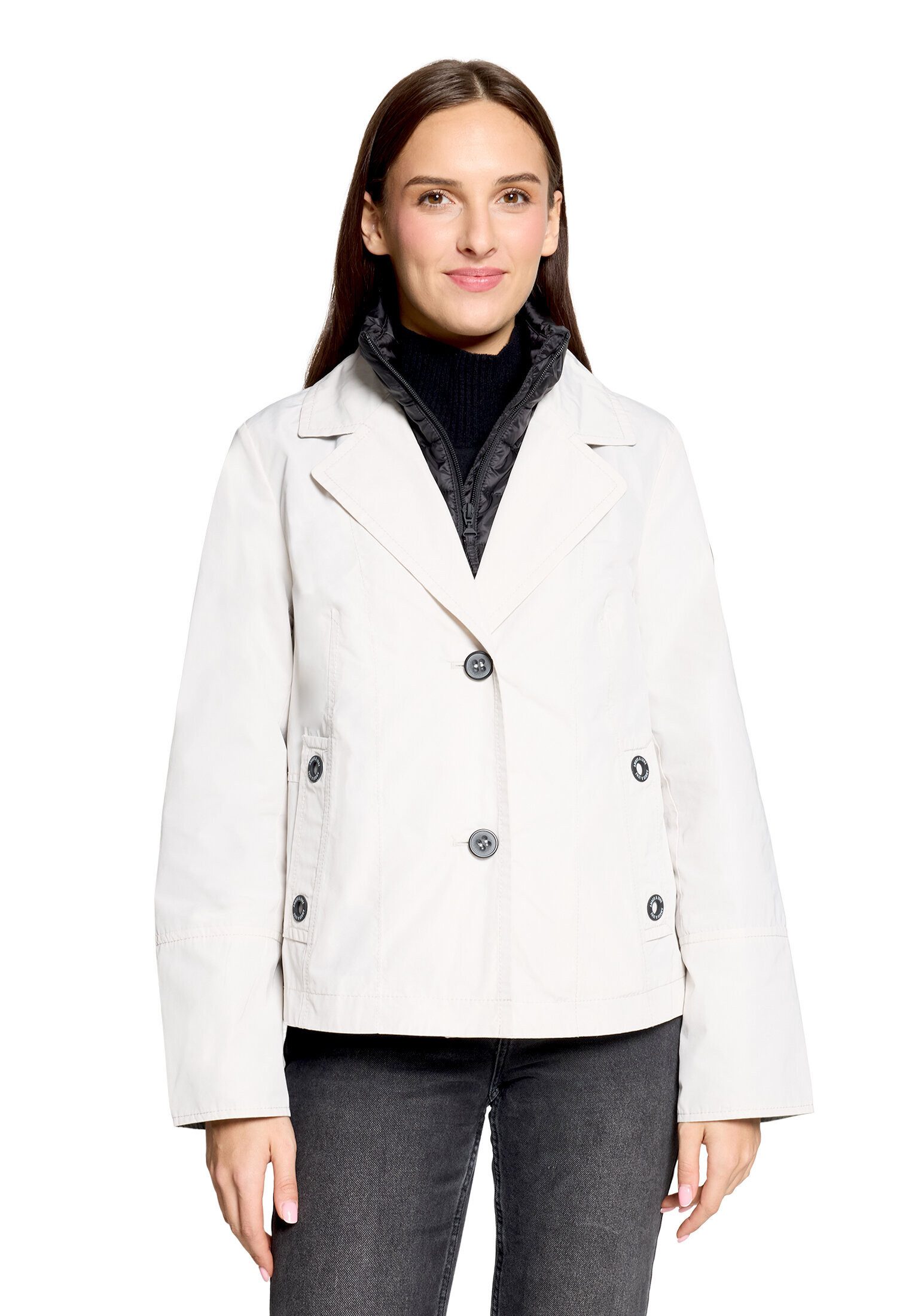 Amber & June Outdoorjacke Damen mit abnehmbarem Westenteil