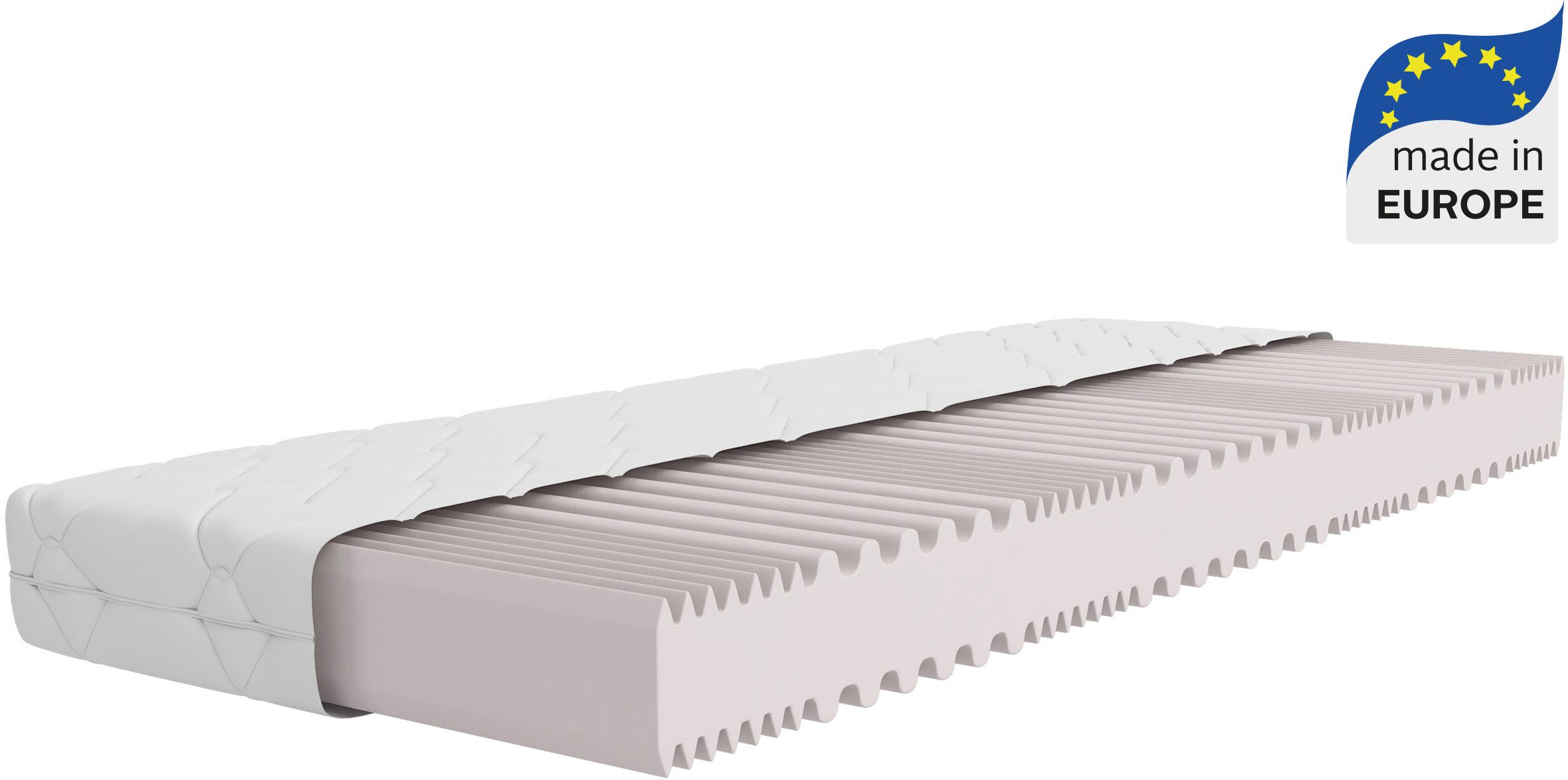 Komfortschaummatratze Luxus 17, 7 Zonen Matratze 90x200 cm, 140x200 cm & weitere Größen, OTTO home, 17 cm hoch, (1-tlg), Wendematratzen H2 / H3 / H4, ergonomisch, atmungsaktiv