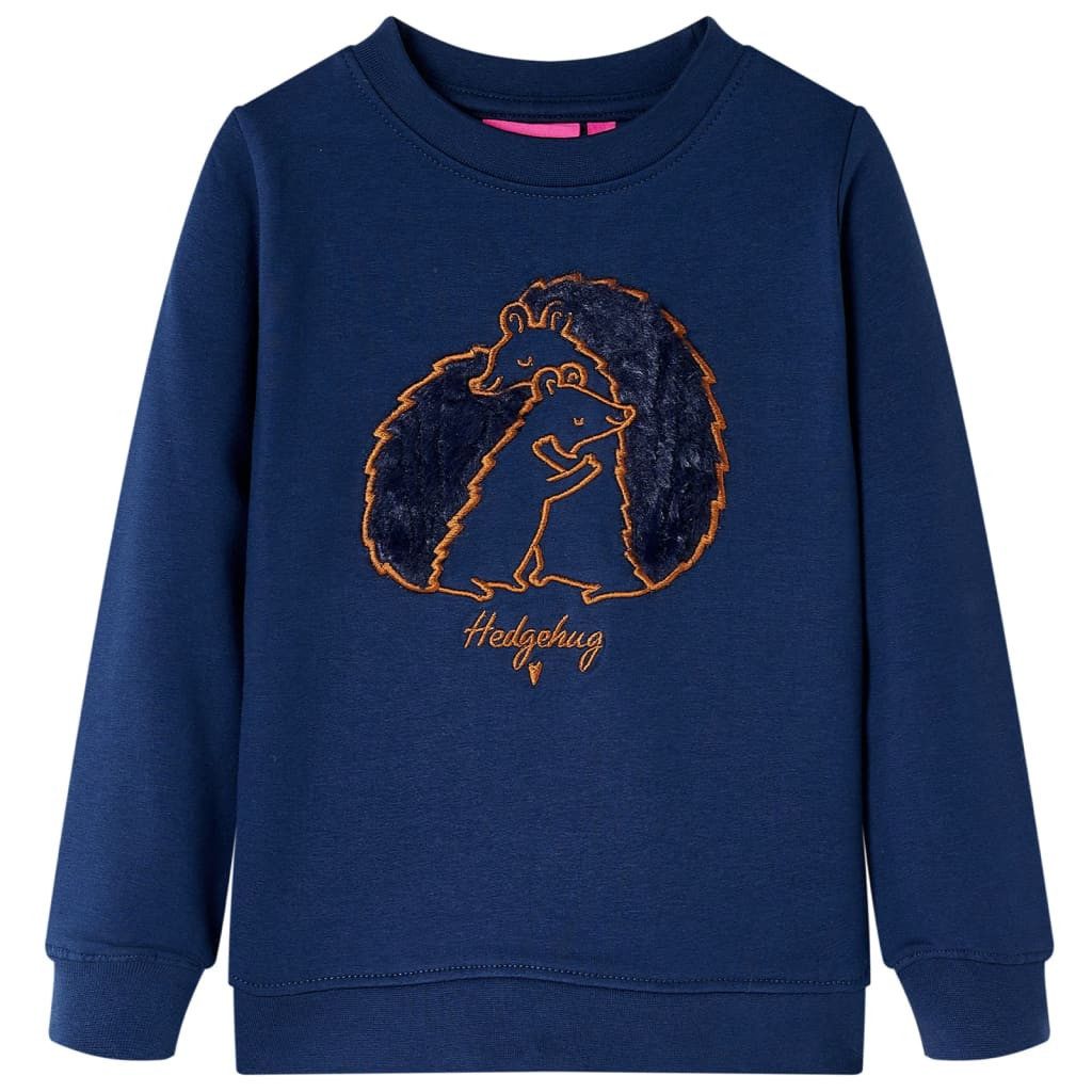 Sweatshirt Kinder-Sweatshirt Marineblau 140