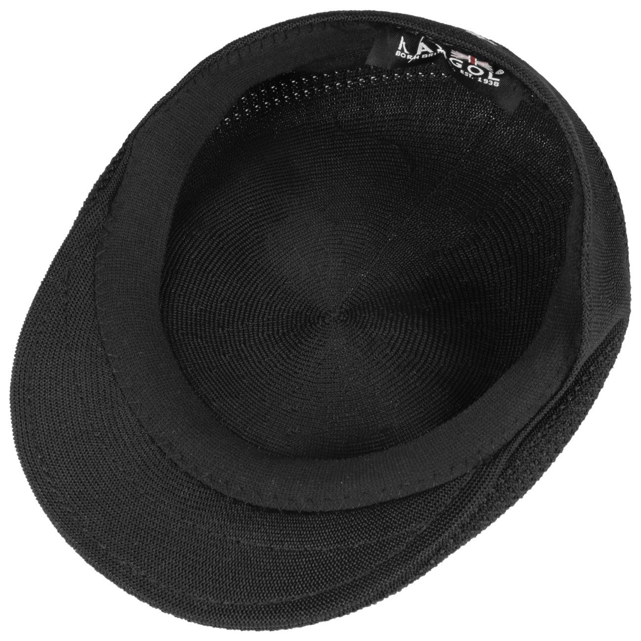 Kangol Flat Cap (1-St) Schiebermütze mit Schirm