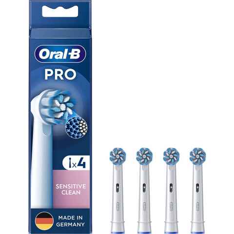 Oral-B Aufsteckbürsten Pro Sensitive Clean, X-förmige Borsten