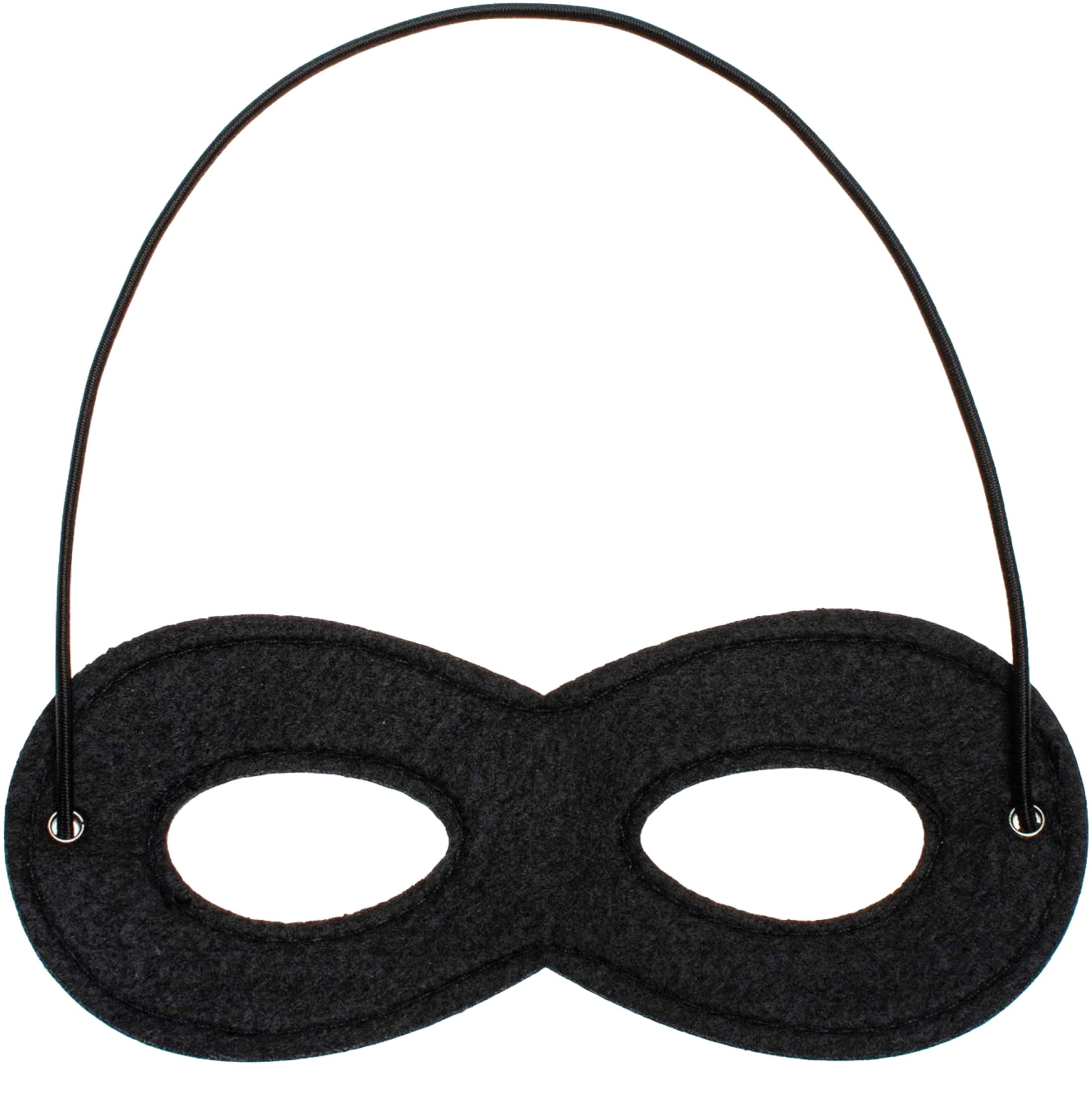 Kostüm Bandit Maske – Klassisches Kostümaccessoire für Fasching