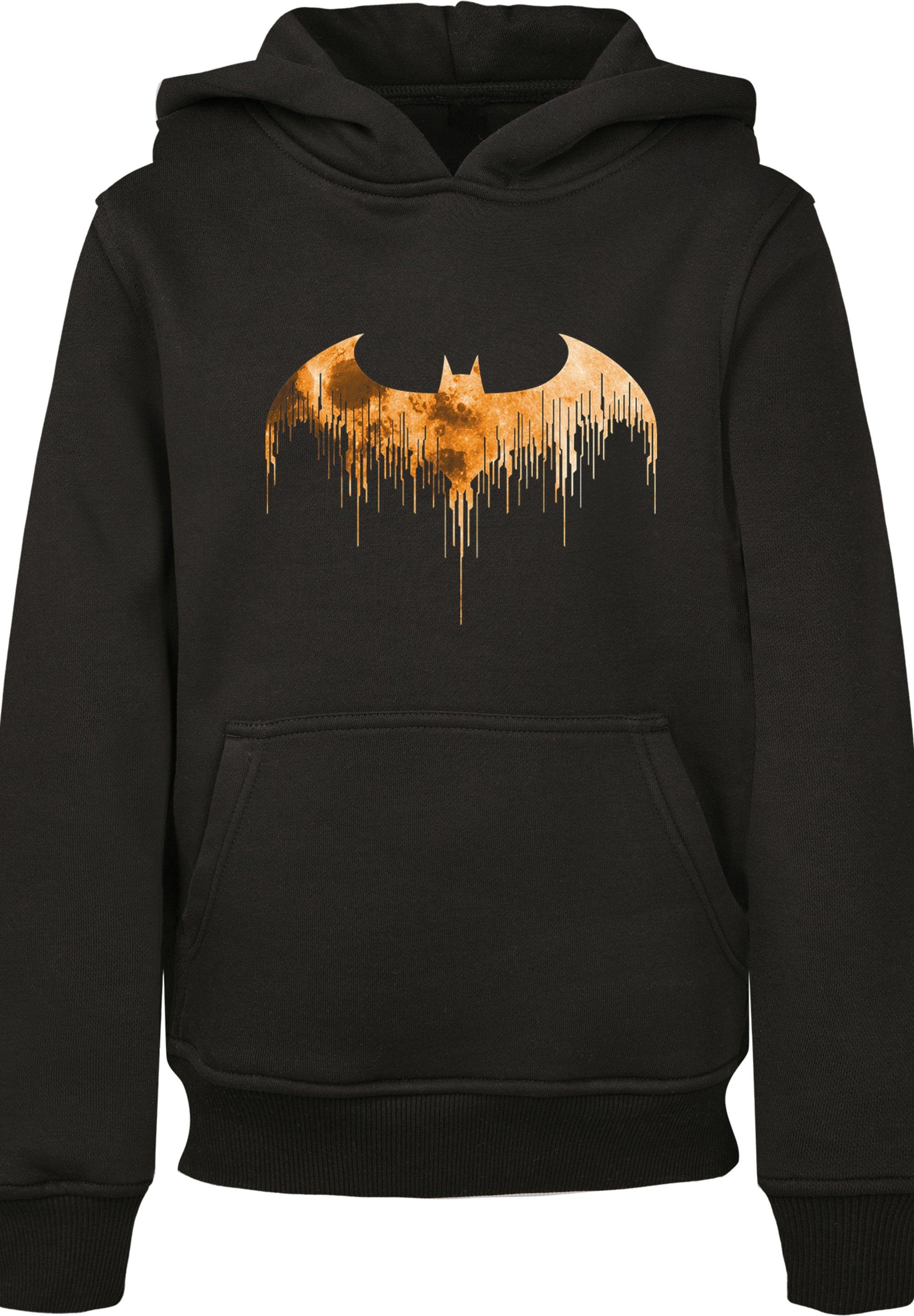 Unisex DC Comics Sweatshirt Kinder,Premium Arkham Moon Batman Halloween F4NT4STIC Knight Logo Merch,Jungen,Mädchen,Bedruckt