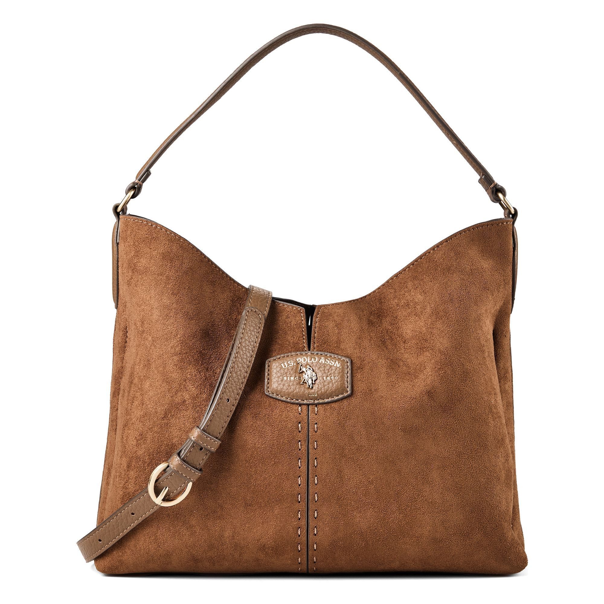 U.S. Polo Assn. Schultertasche Chestnut, Polyurethan