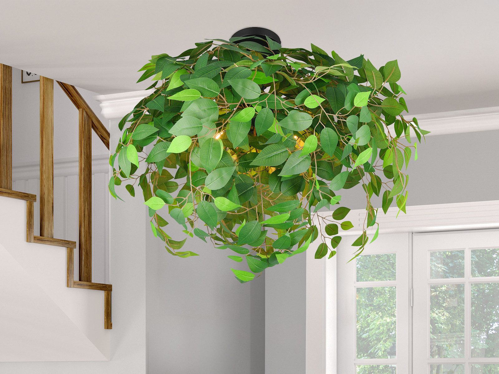 Reality Leuchten LED Deckenleuchte, Dimmfunktion, LED wechselbar, warmweiß, günstig online kaufen